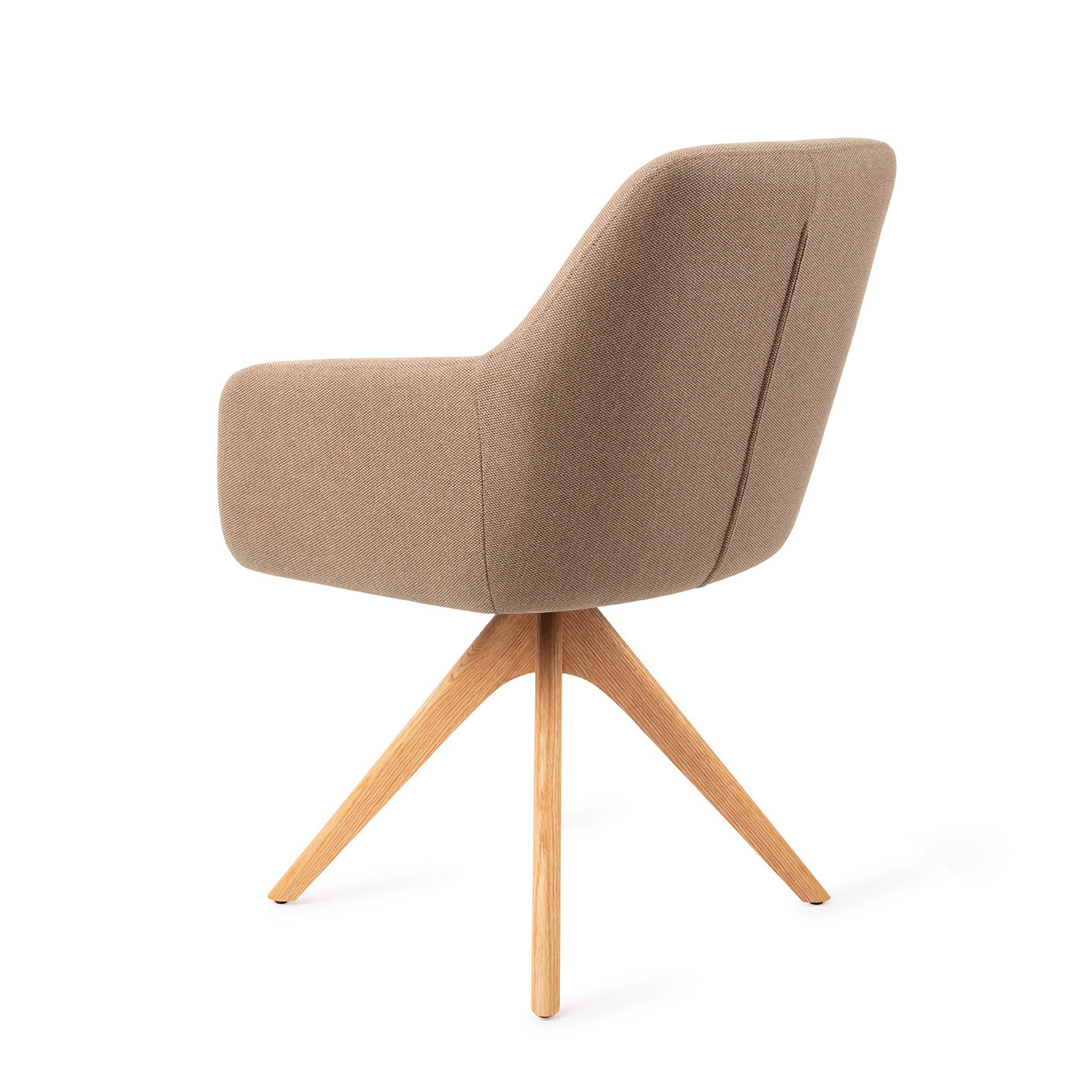 Jesper Home Esszimmerstuhl Hiroo Whisper Wheat Revolve Eiche Natur