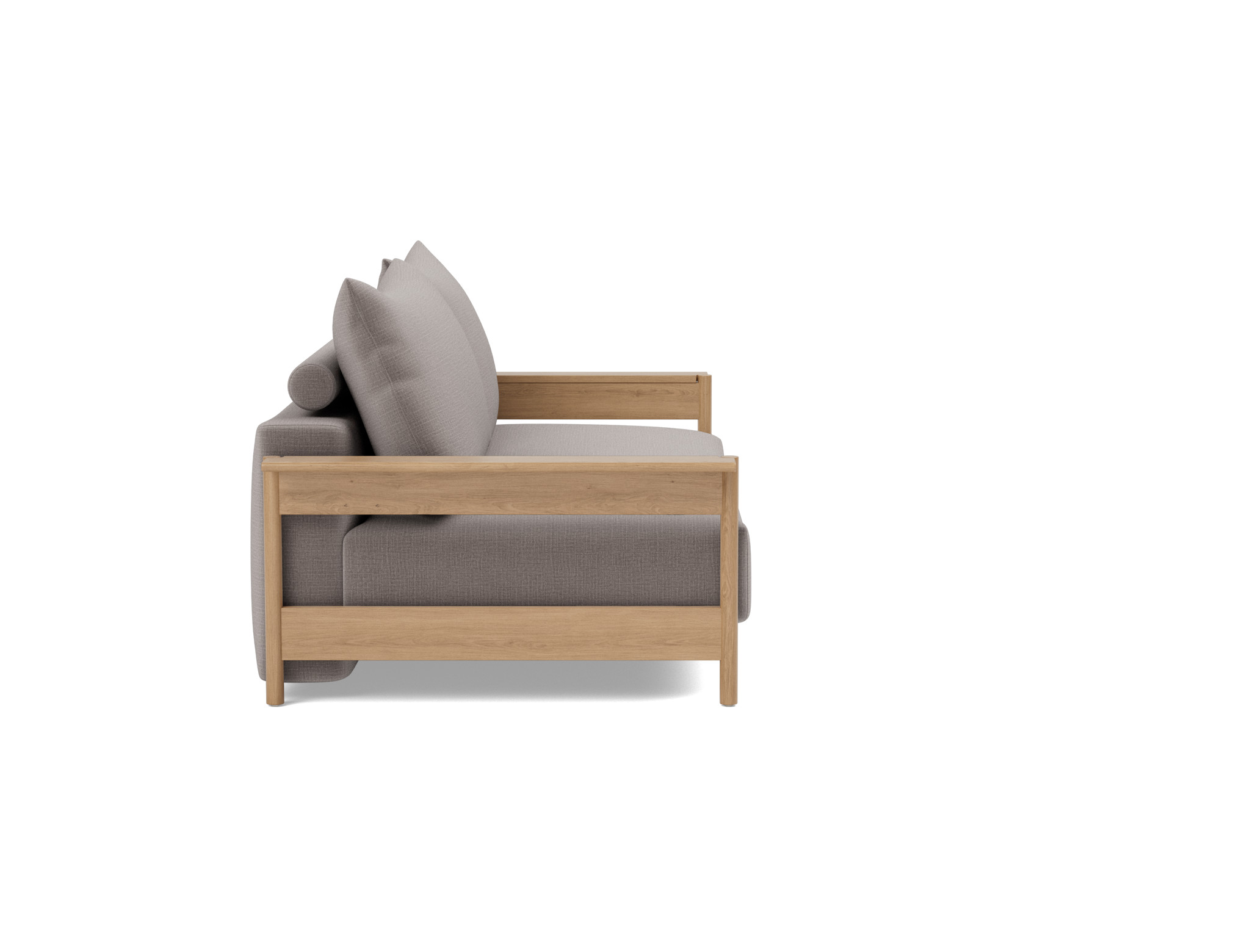Schlafsofa Malloy Wood Chenille Esina 418-Truffle
