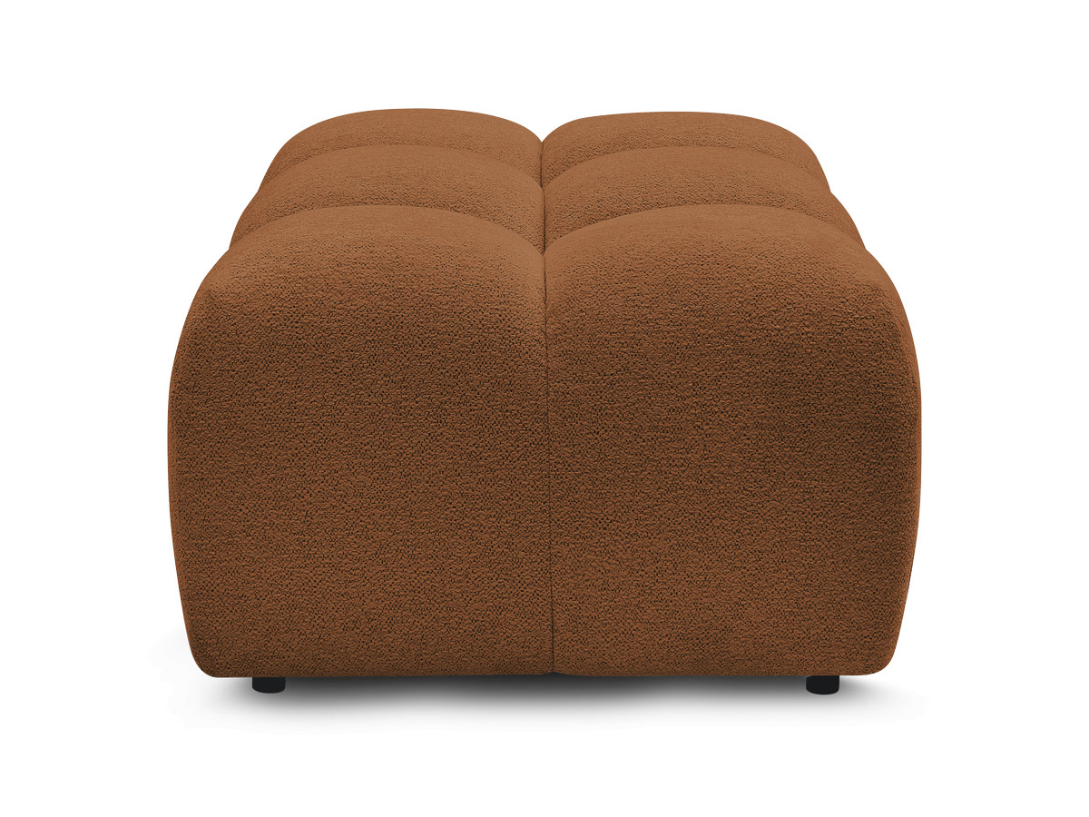 Bobochic Melisse Pouf Melange-Stoff Orange