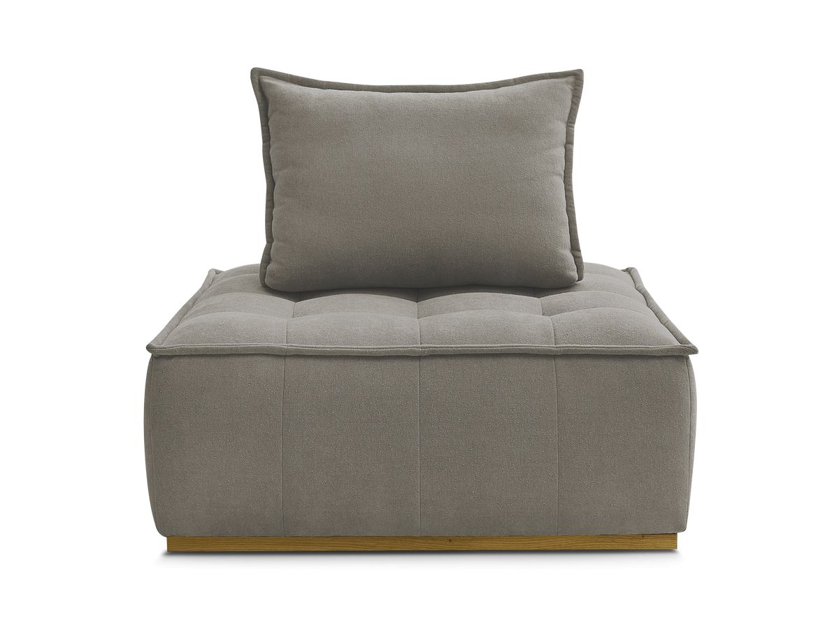 Bobochic Elisa Sofamodul 1-Sitzer Strukturstoff Taupe