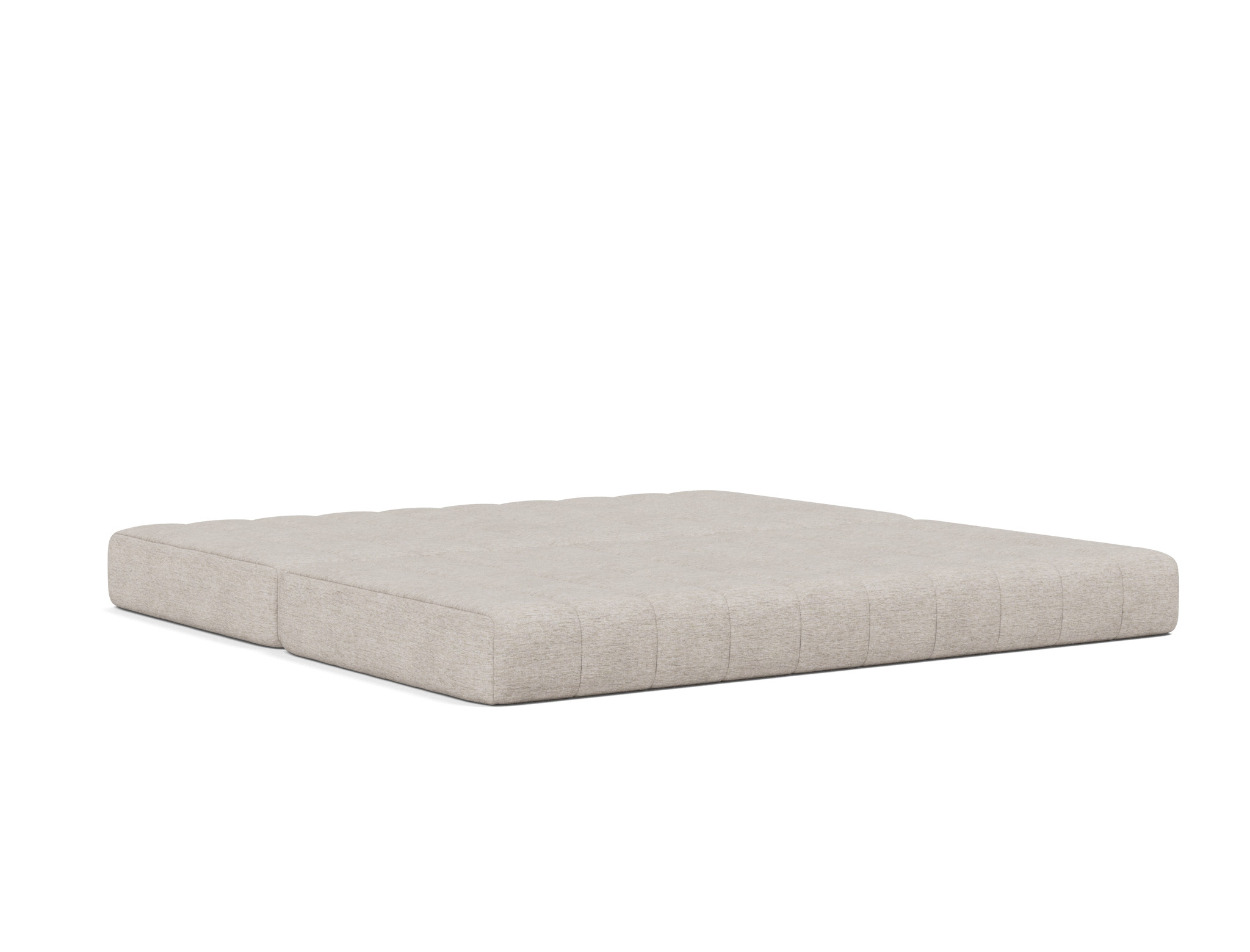 Schlafsofa CozyPad mit Armlehnen Chenille Yuveno 471-Sand