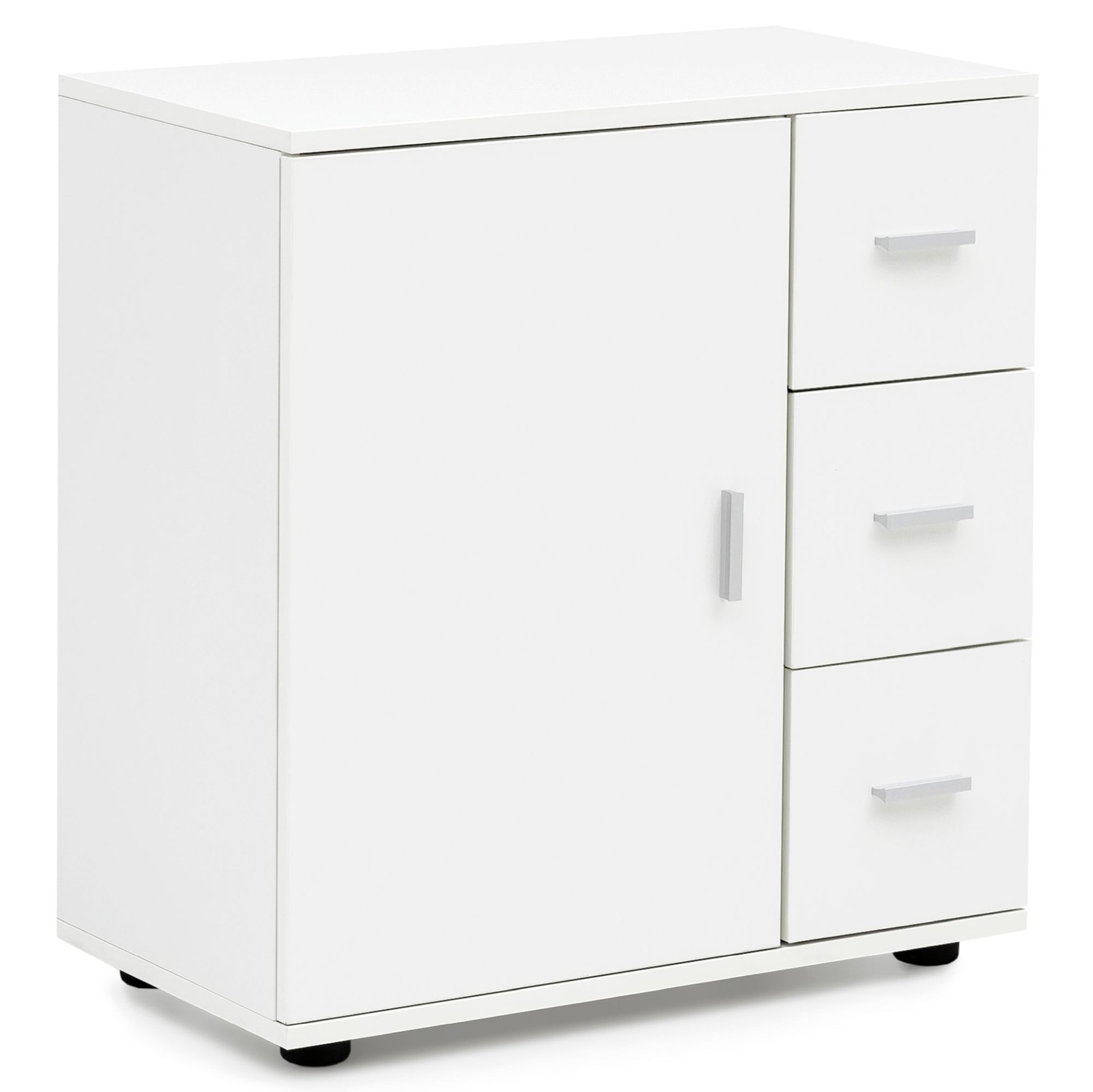Unterschrank Korsor Weiß 60 × 33 × 65,5 cm