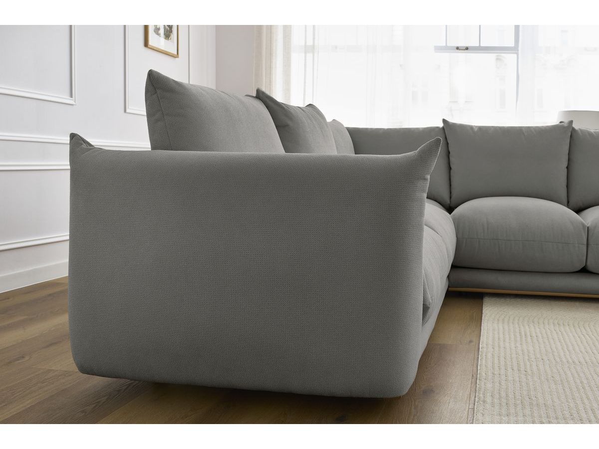 Bobochic Ernest Ecksofa Stoff Dunkelgrau