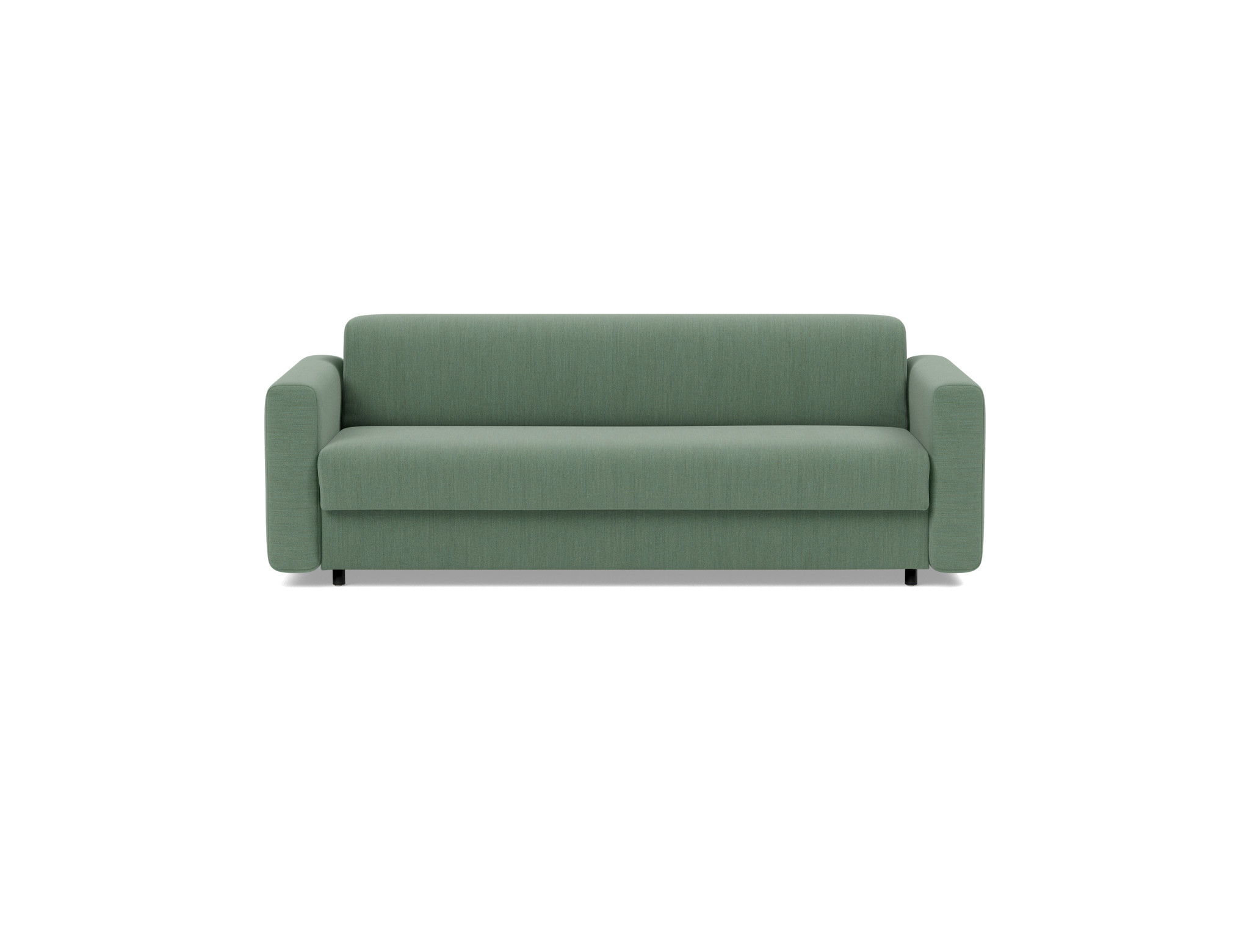 Schlafsofa Killian mit Memory-Matratze 160 Flachgewebe Elegance 518-Green