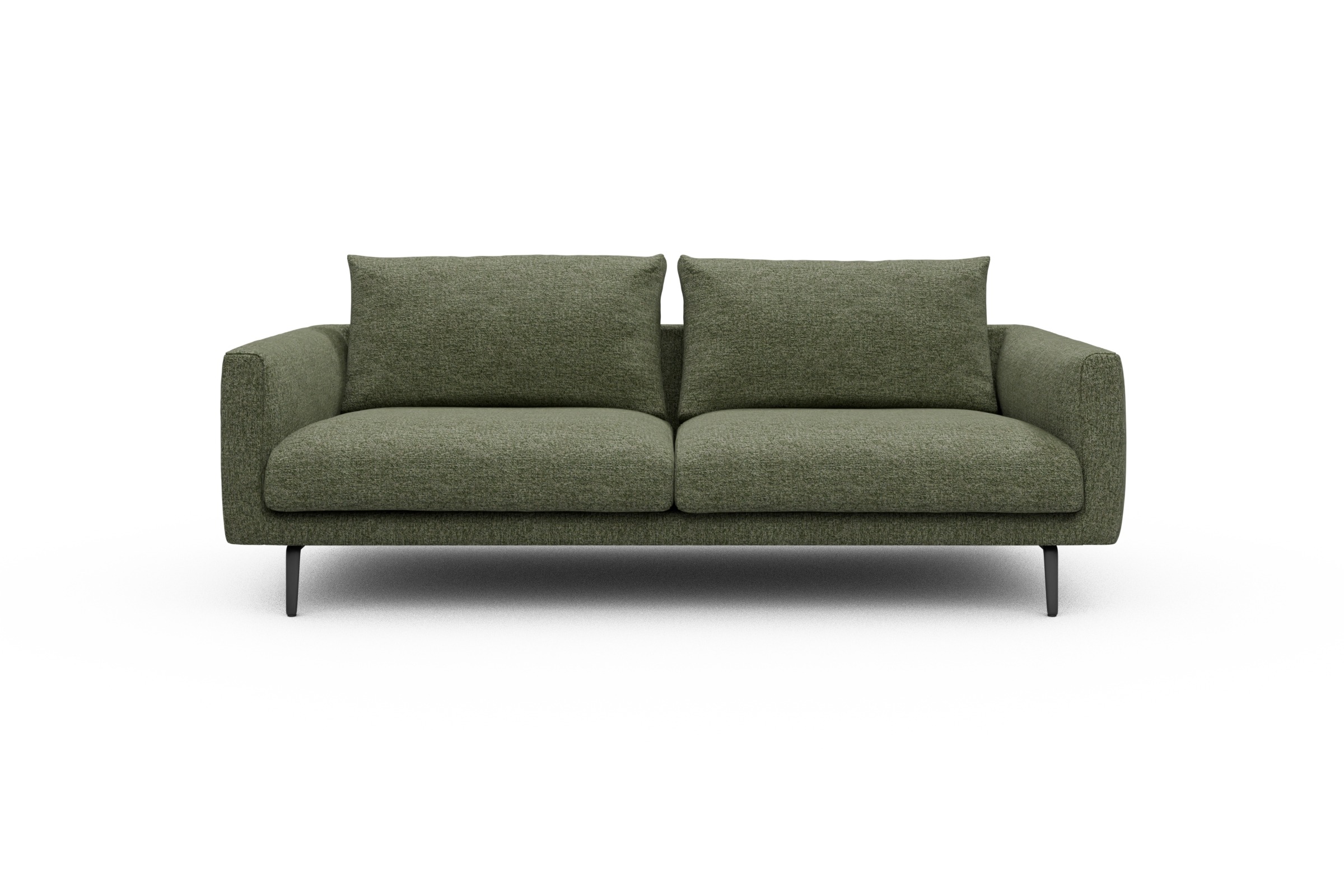 Skandi Home Sofa Karl 3-Sitzer Carreno-Vivid-Green moebelfaktor