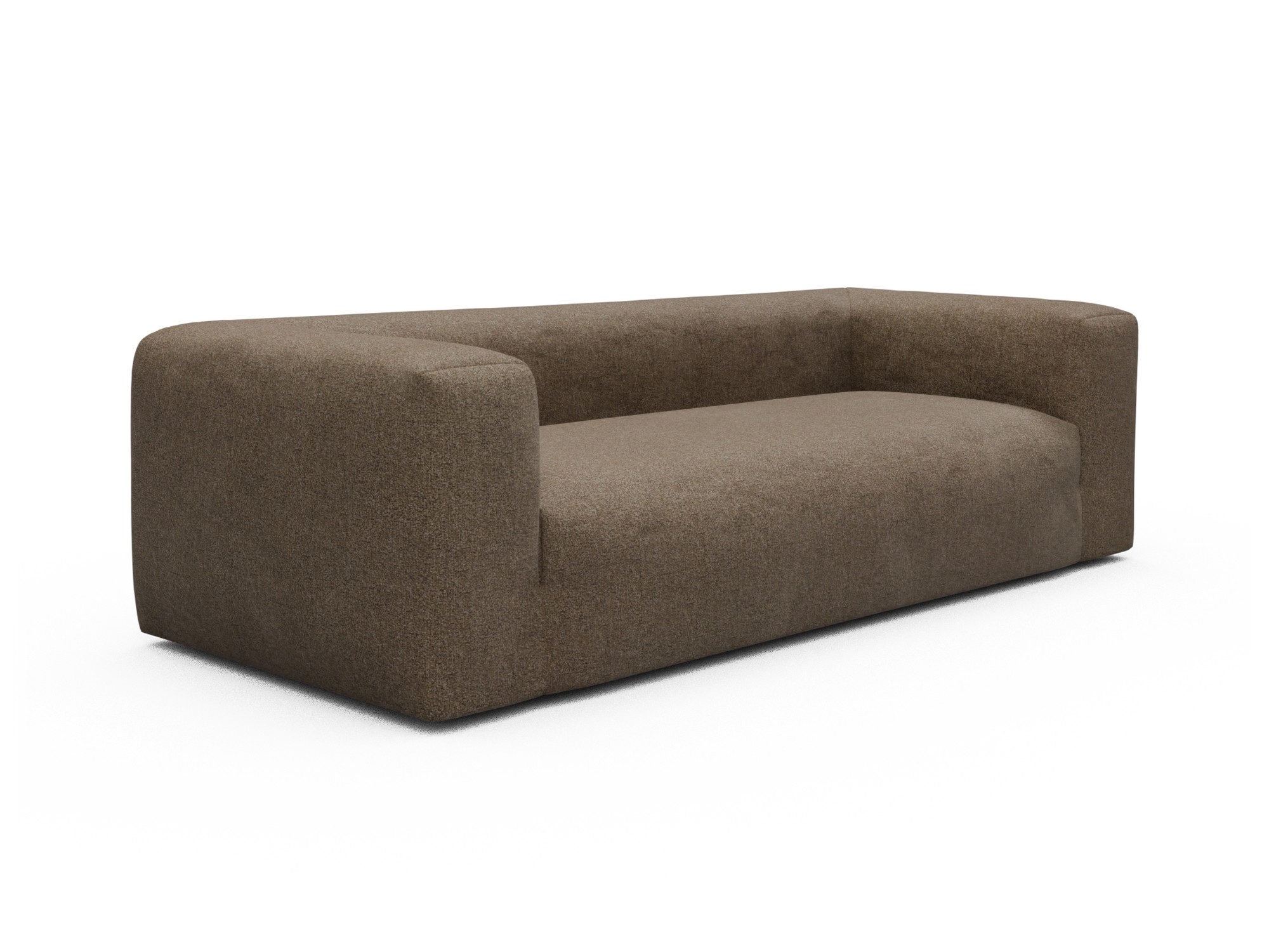 Skandi Home Sofa Fred 3-Sitzer Aivi-Khaki-Brown moebelfaktor