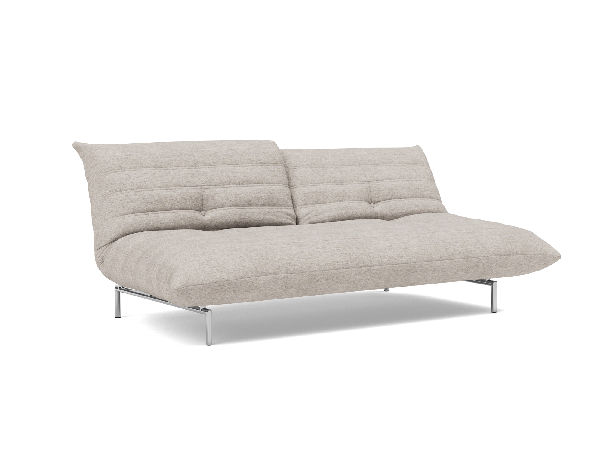 Schlafsofa Mikunjo Chenille Yuveno 471-Sand
