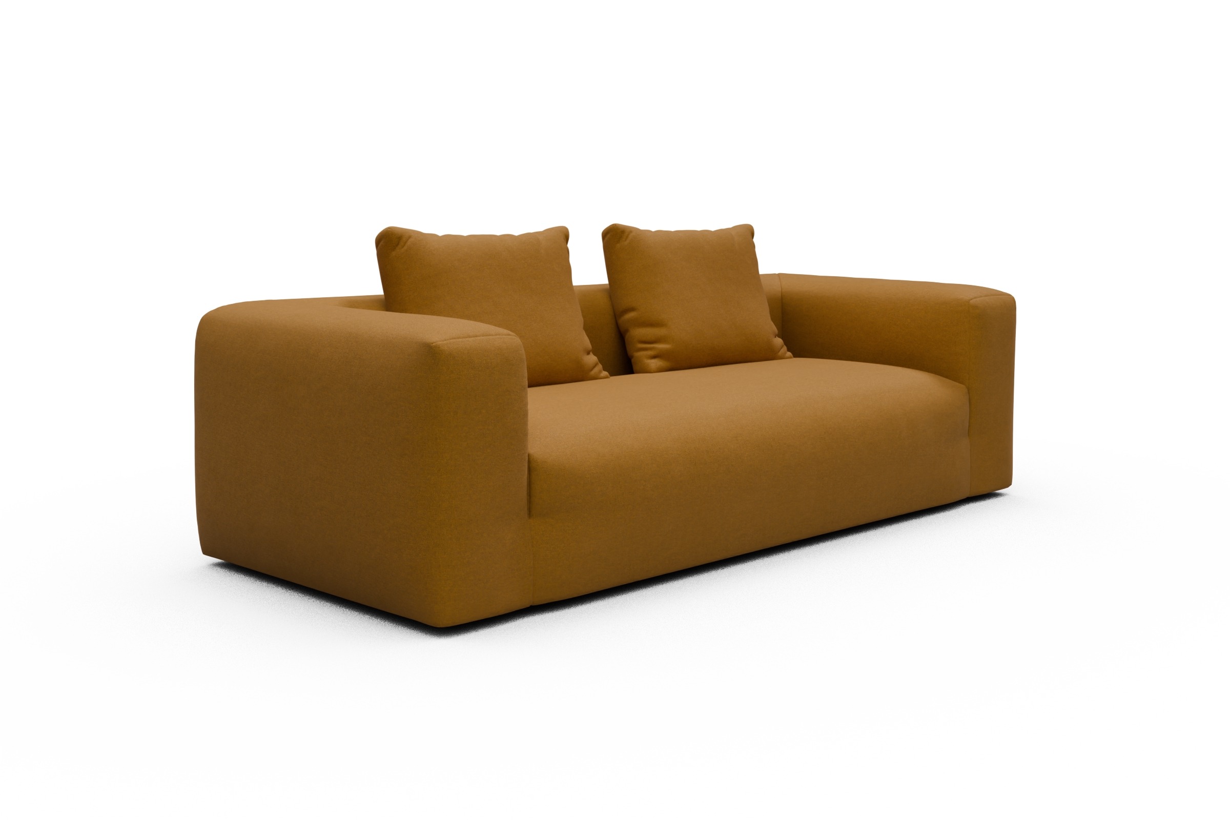 Sofa Fred 3-Sitzer Satya-Ocre