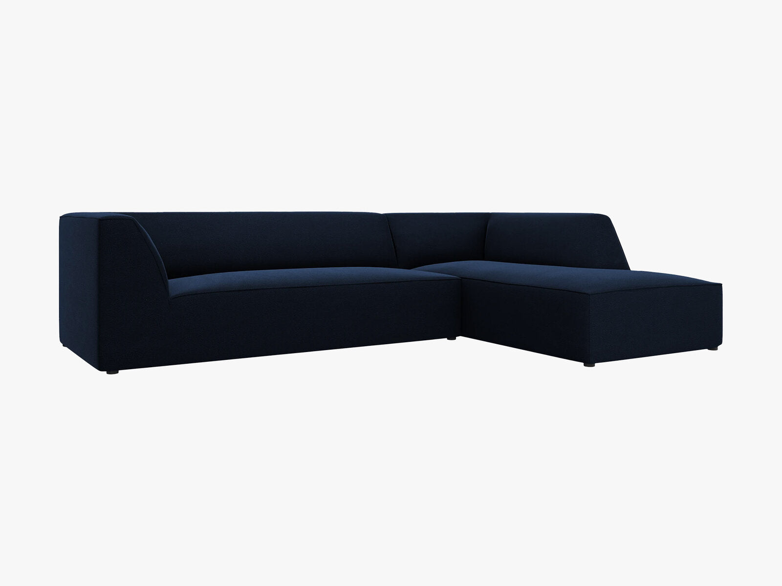 Micadoni 4-Sitzer Modular Sofa Ruby Rechts Samt Salvador Königsblau