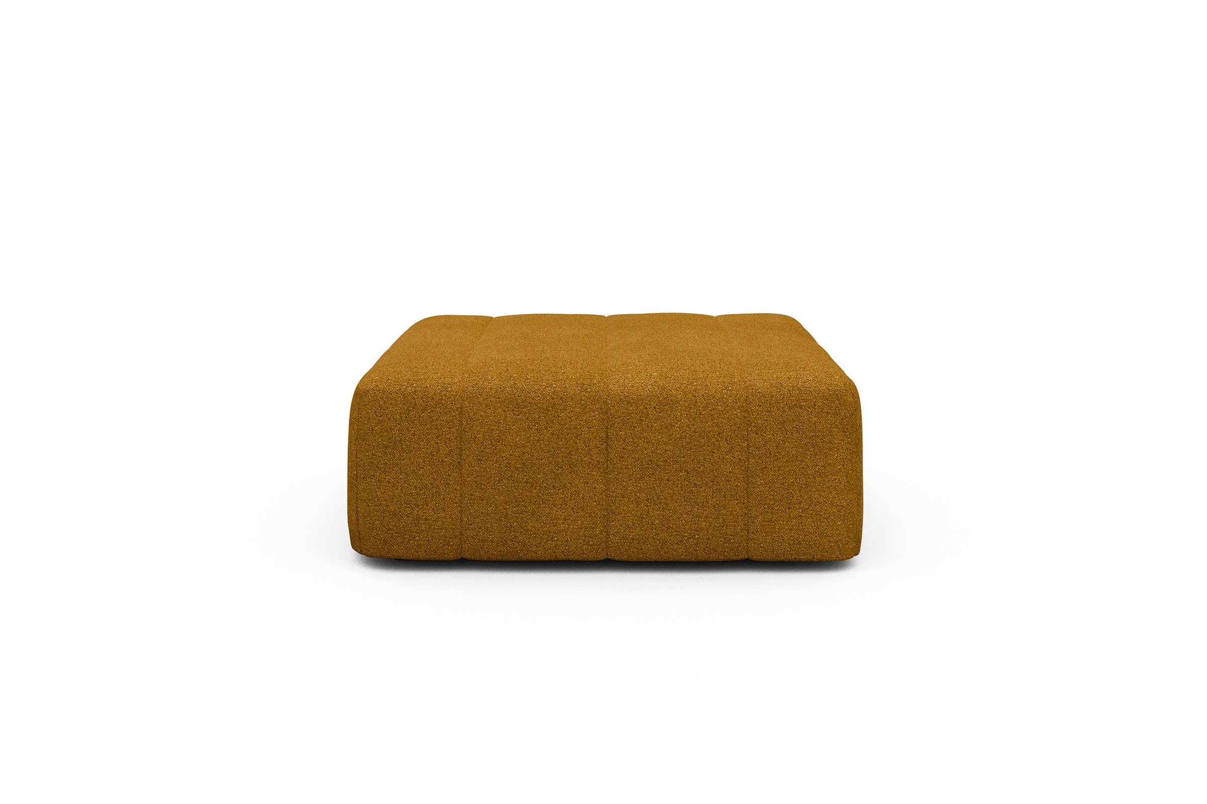 Sitzhocker Hugo Ottomane Boucle-Ochre