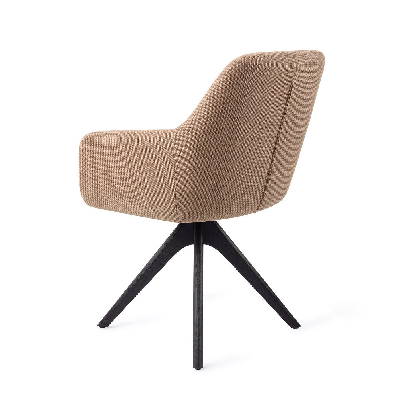 Jesper Home Esszimmerstuhl Hiroo Whisper Wheat Revolve Eiche Schwarz