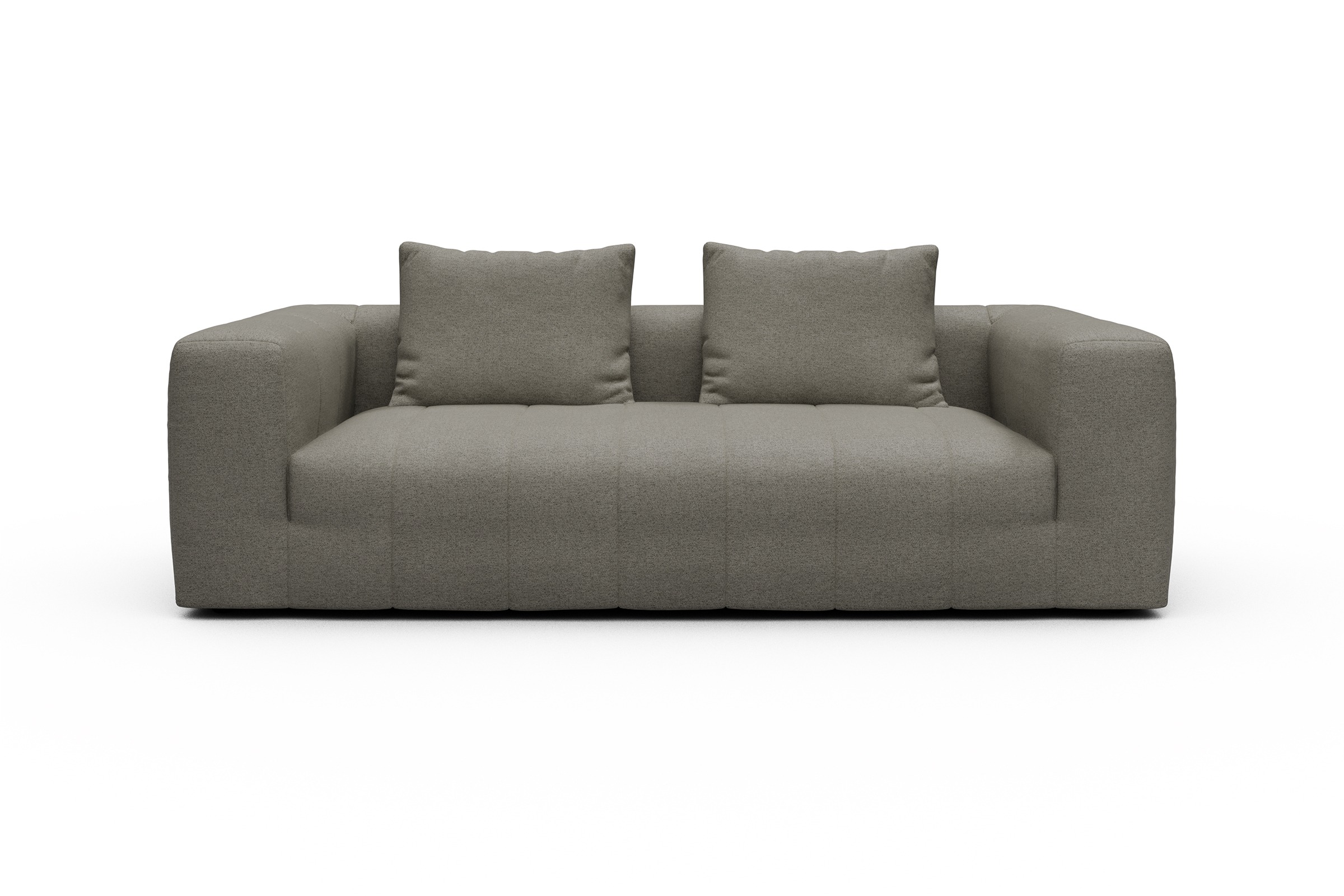 Sofa Hugo 3-Sitzer Denari-Warm-Grey