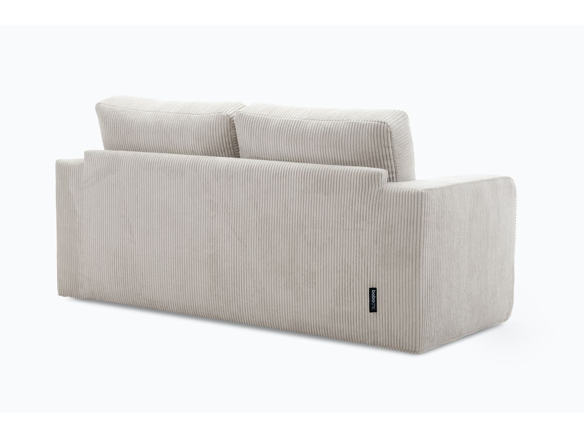 Bobochic Come Schlafsofa 2-Sitzer Cordsamt Beige