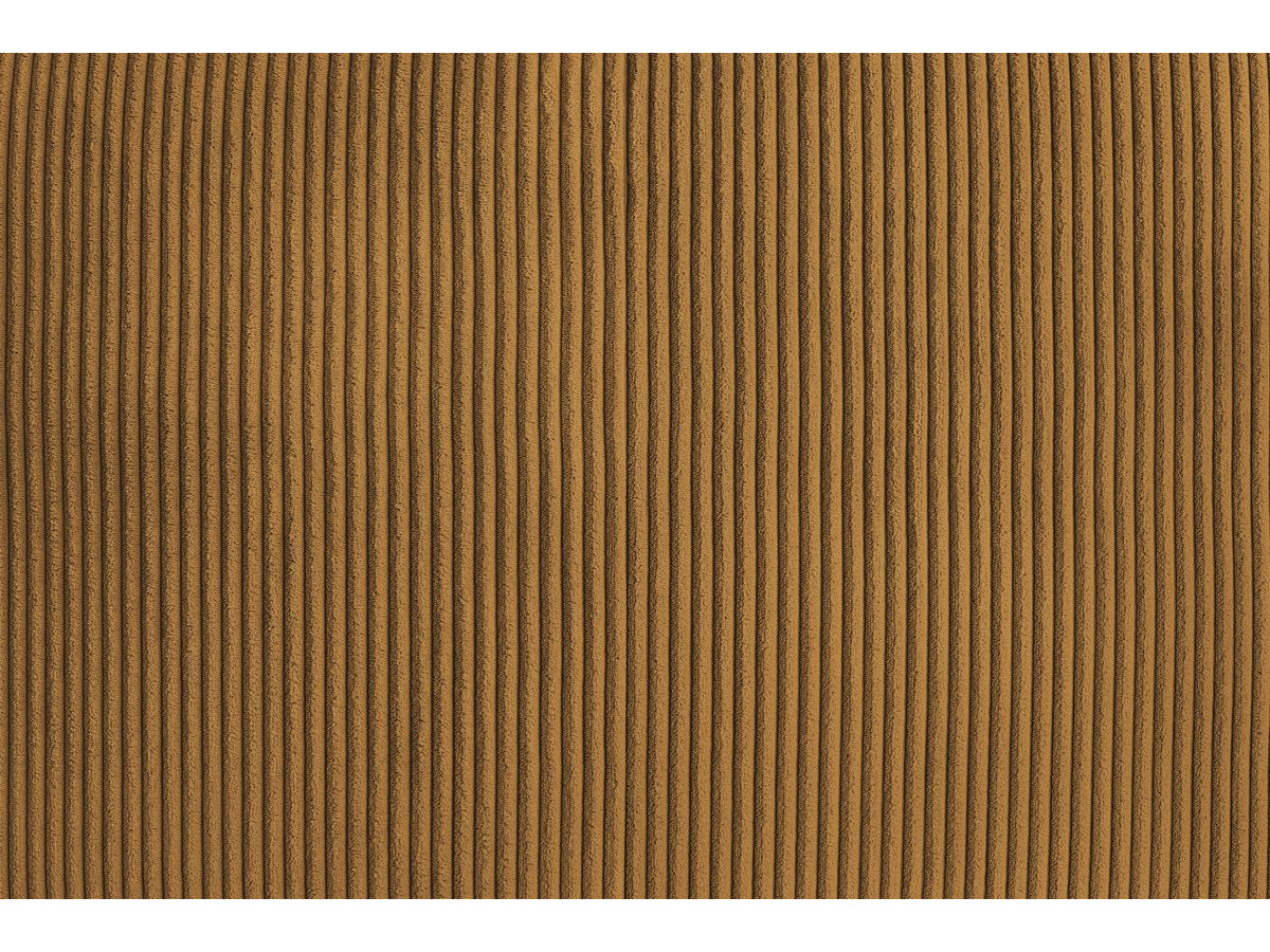 Bobochic Voltaire Ecksofa 322 × 268 cm Cordsamt Gelb Ecke rechts