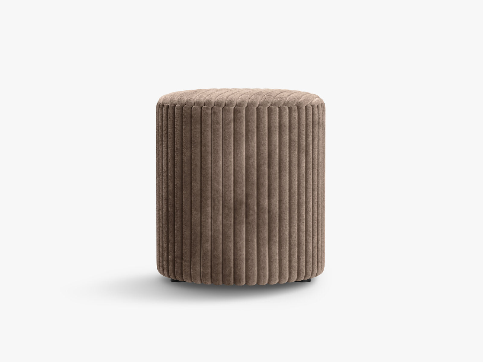 Micadoni Pouf Dia 40cm Kord Tilia Eichel