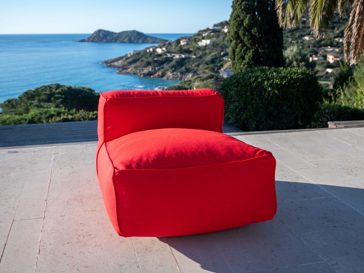 Bobochic Giulia Sofamodul 1-Sitzer Stoff Rot
