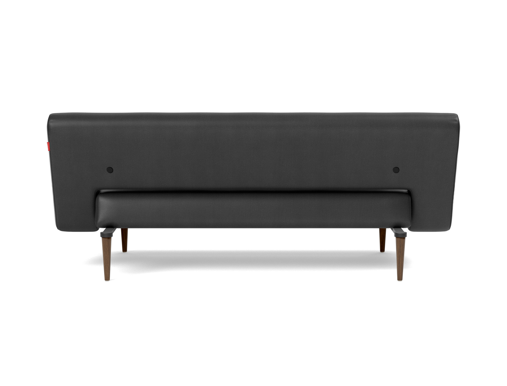 Schlafsofa Unfurl Lederoptik Faunal 550-Black