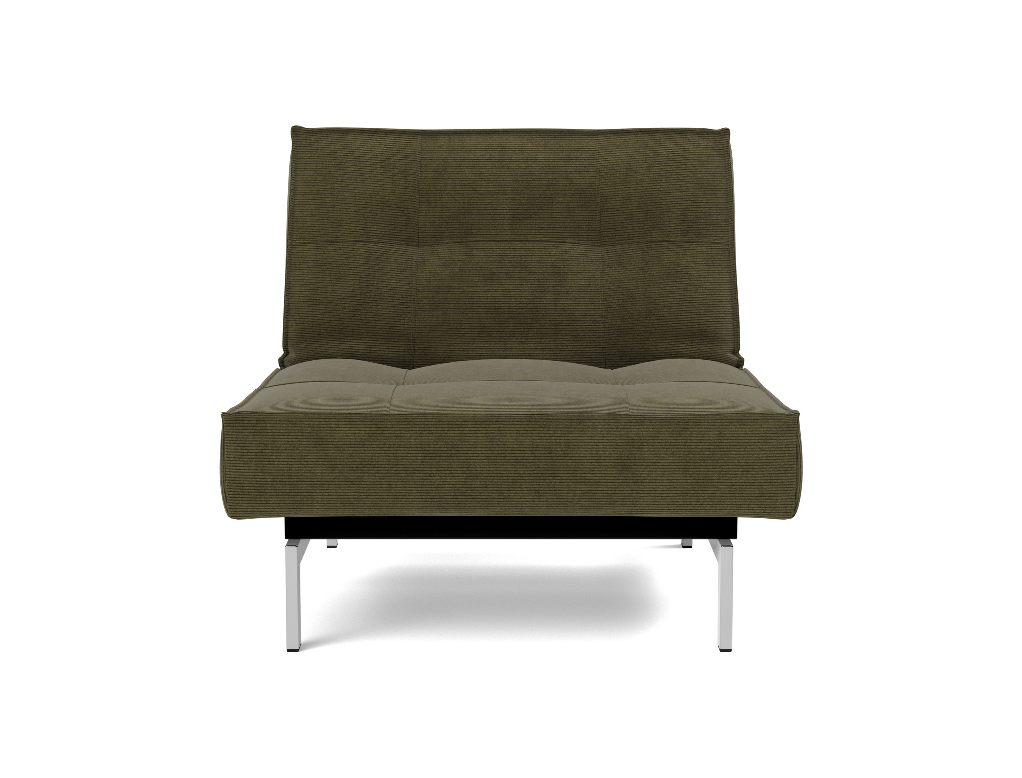 Sessel Splitback Kord Cordufine 316-Pine-Green Beine Chrom
