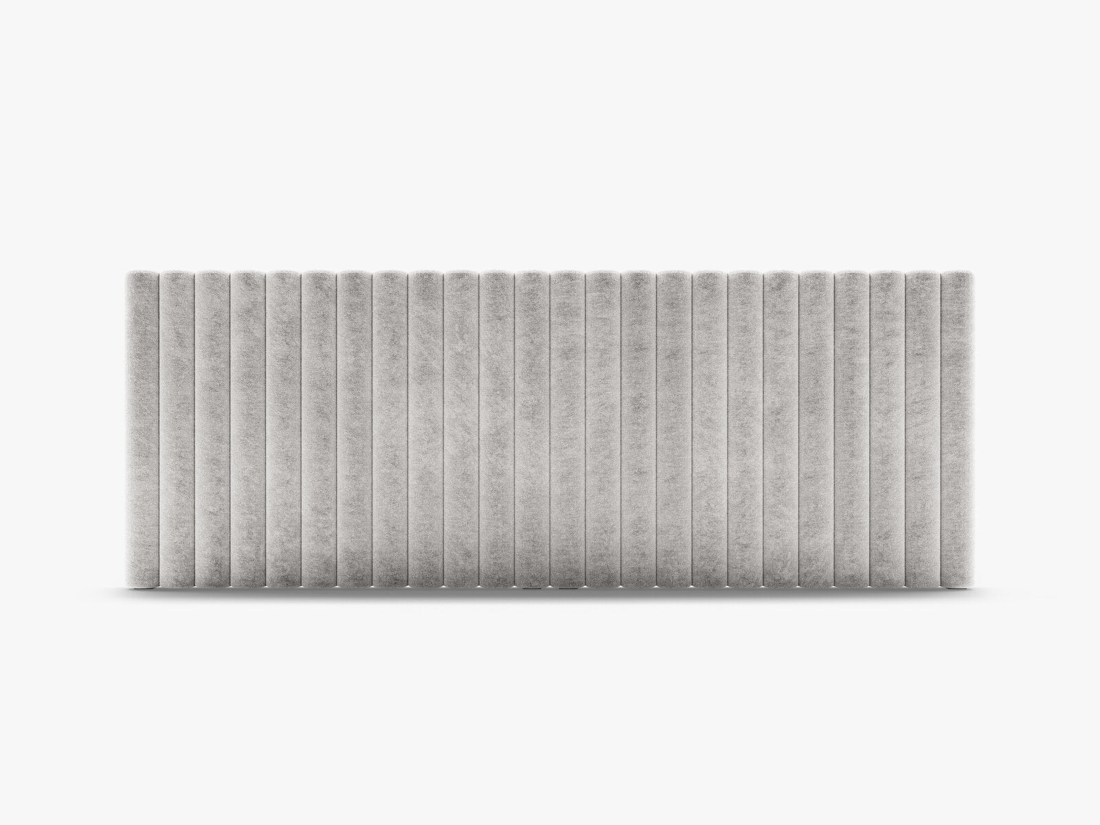 Micadoni Mistero Polster-Kopfteil Chenille Perfect Harmony Hellgrau 240x95