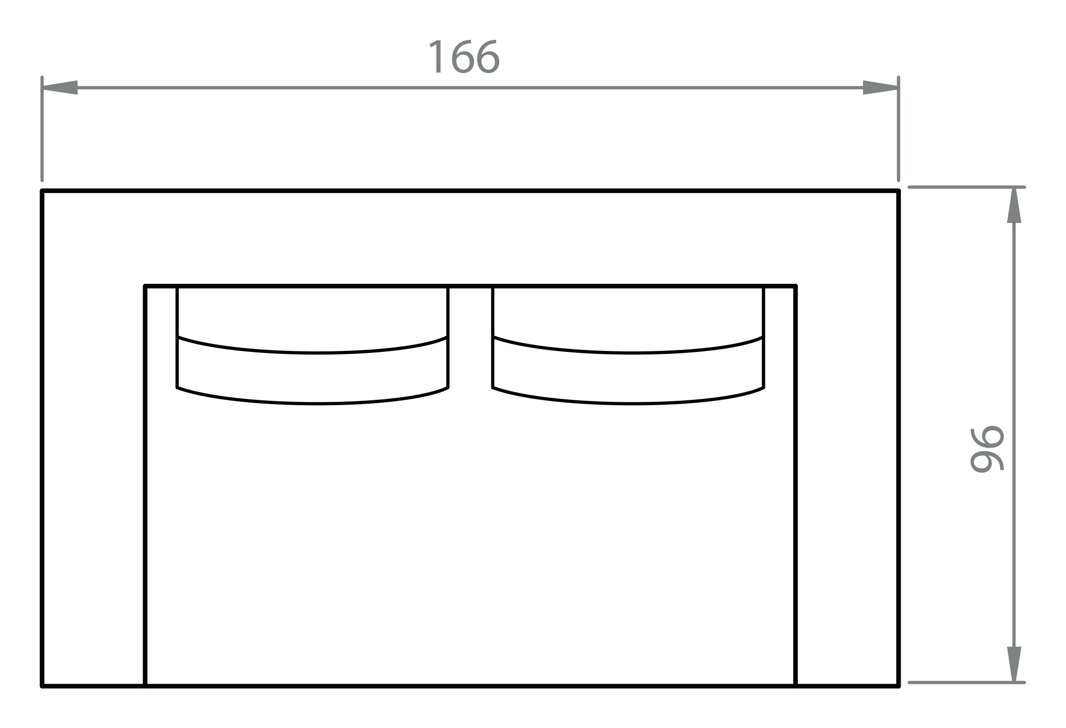Sofa Paul 2-Sitzer Kord Corduroy 594-Ivory