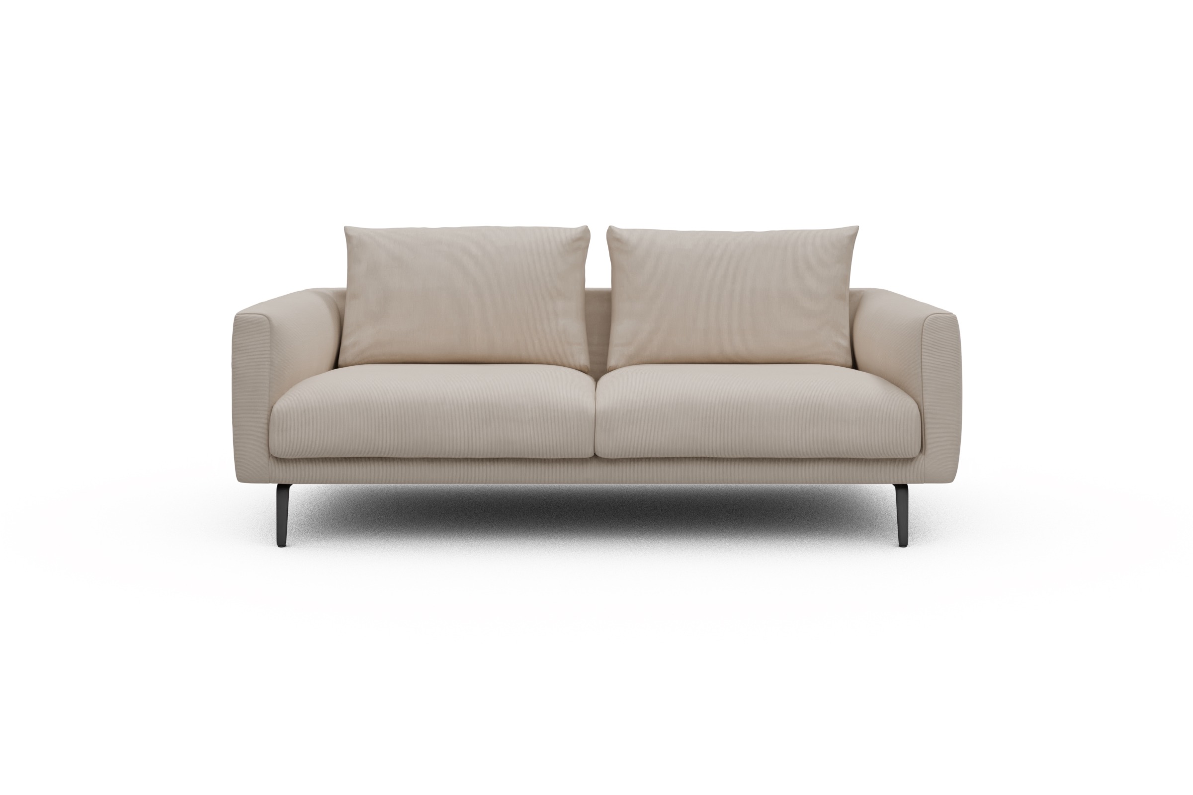 Skandi Home Sofa Karl 2-5-Sitzer Cordufine-Off-White moebelfaktor
