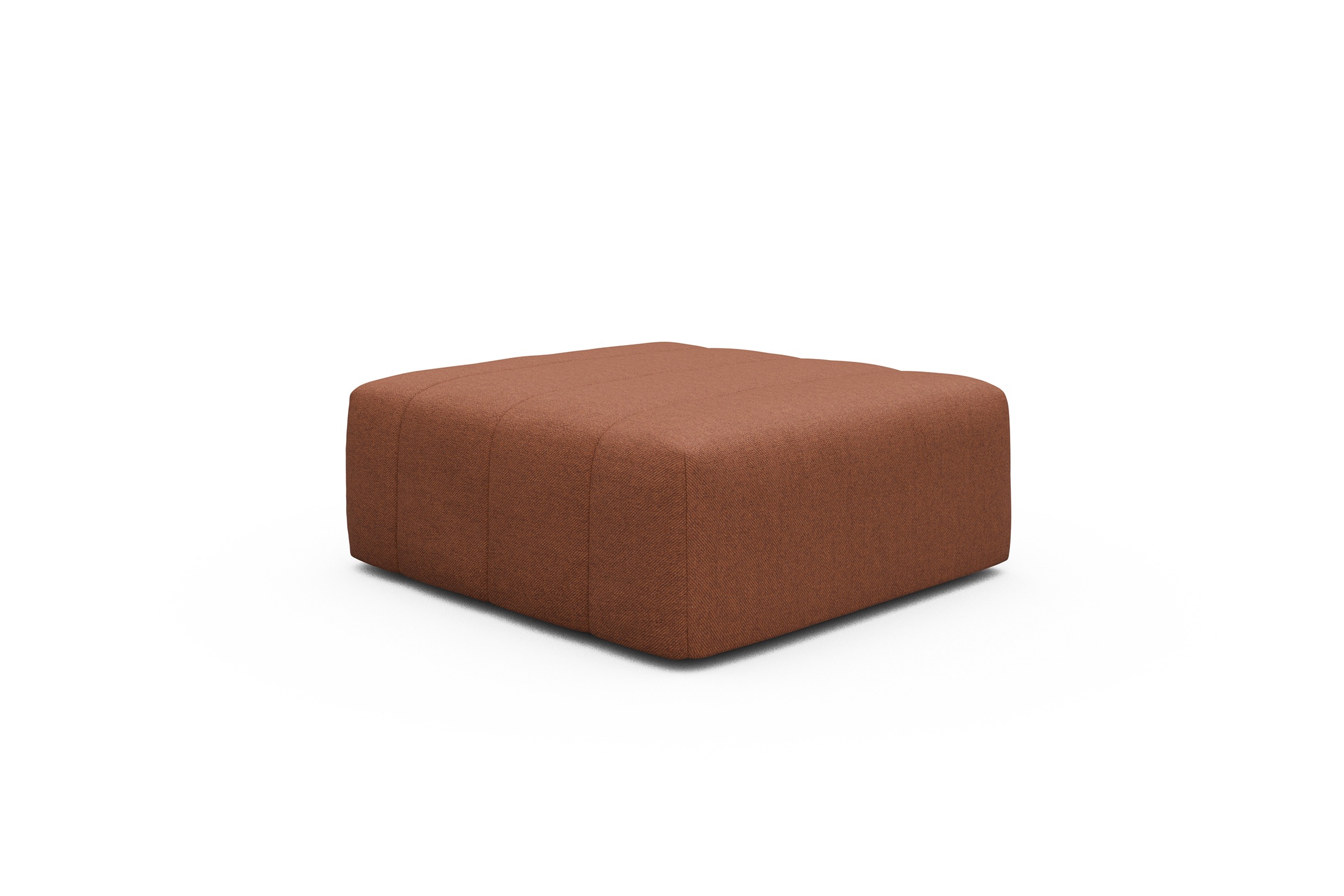 Sitzhocker Hugo Ottomane Weda-Rust