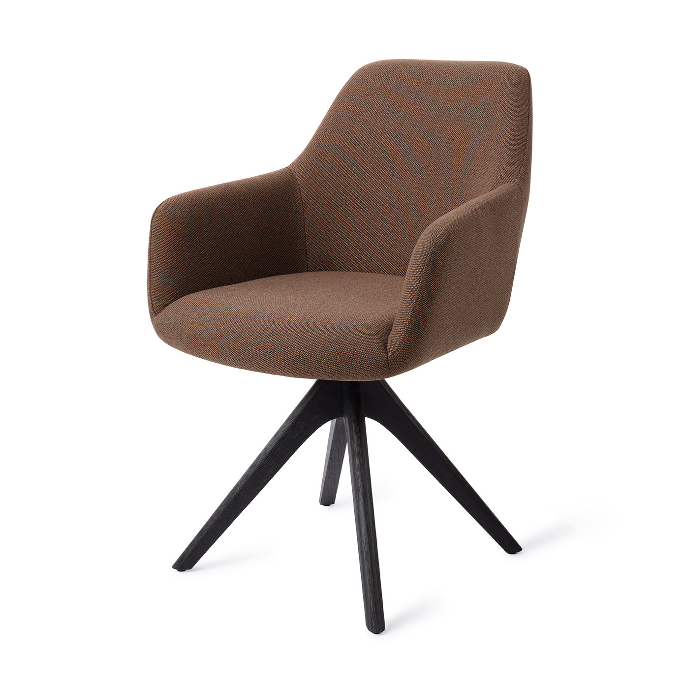 Jesper Home Esszimmerstuhl Hiroo Rustic Rye Revolve Eiche Schwarz