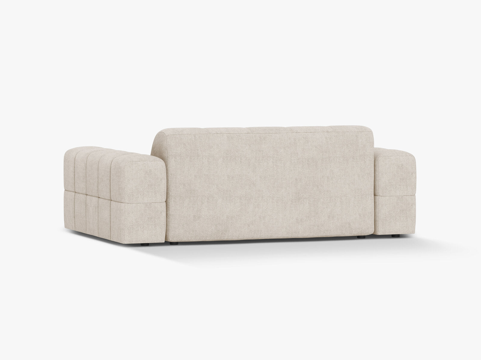 Micadoni Jennifer Sofa 2-Sitzer Chenille Eden Helles Beige