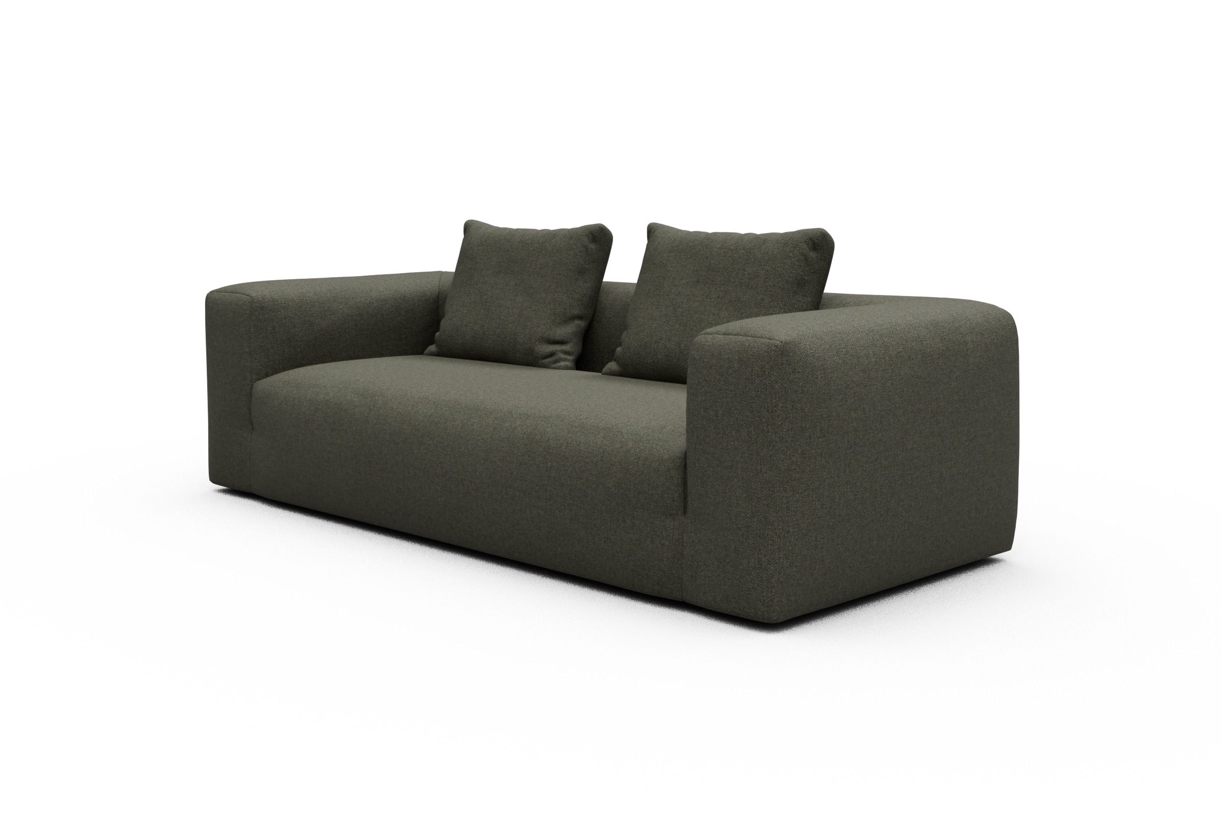 Sofa Fred 3-Sitzer Sama-Winter-Moss