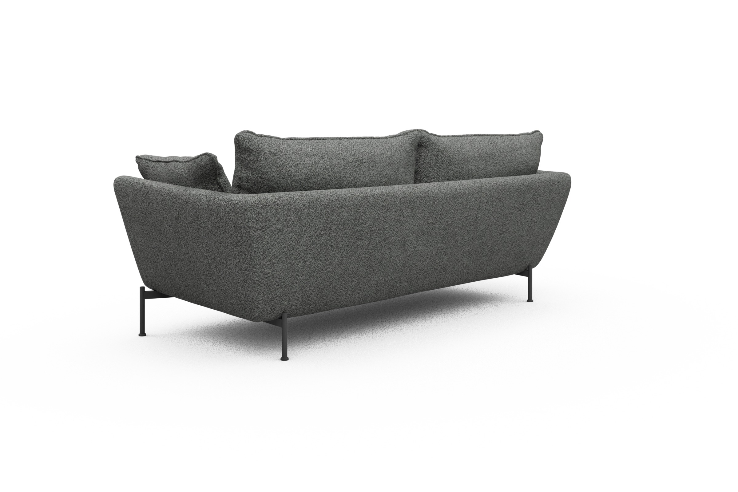 Sofa Anton PREMIUM 3-Sitzer Vanora-Warm-Grey
