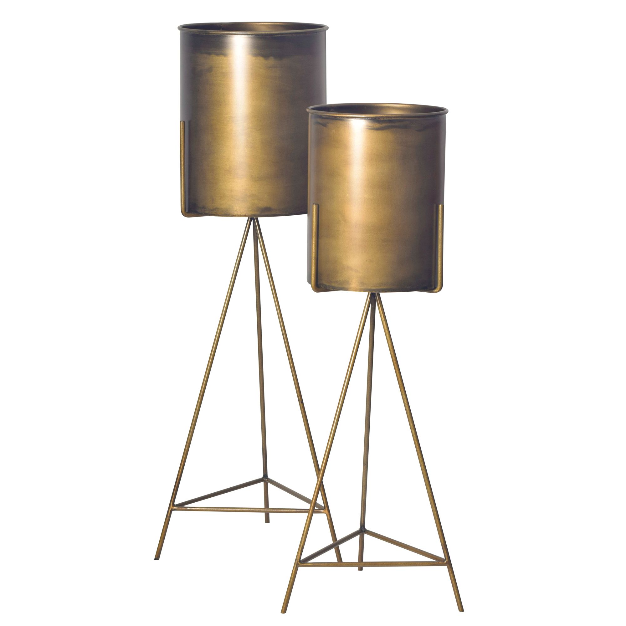 Blumentopf Hurdal Gold