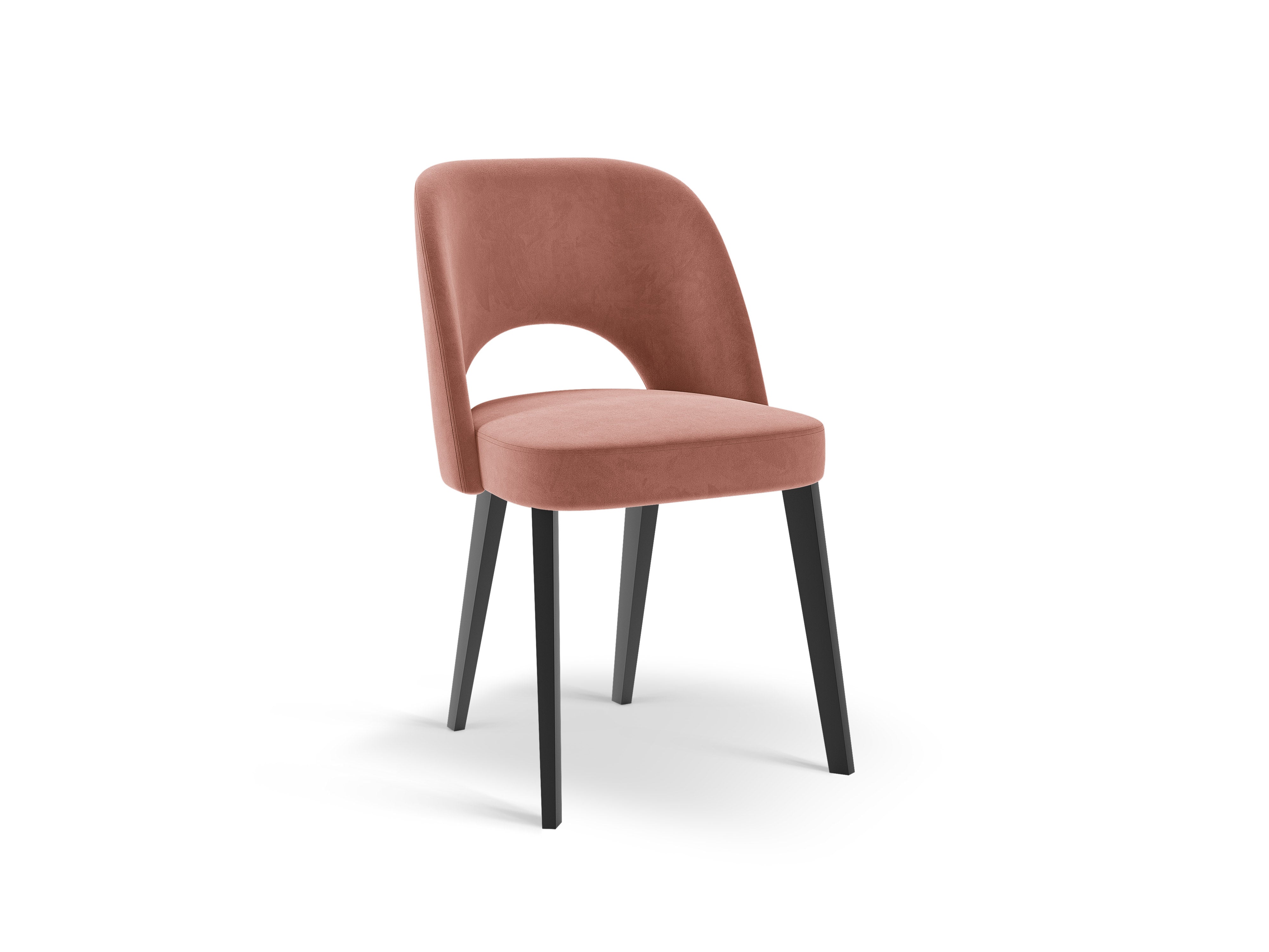 Micadoni Stuhl Bowe Samt Magic Velvet Rosa