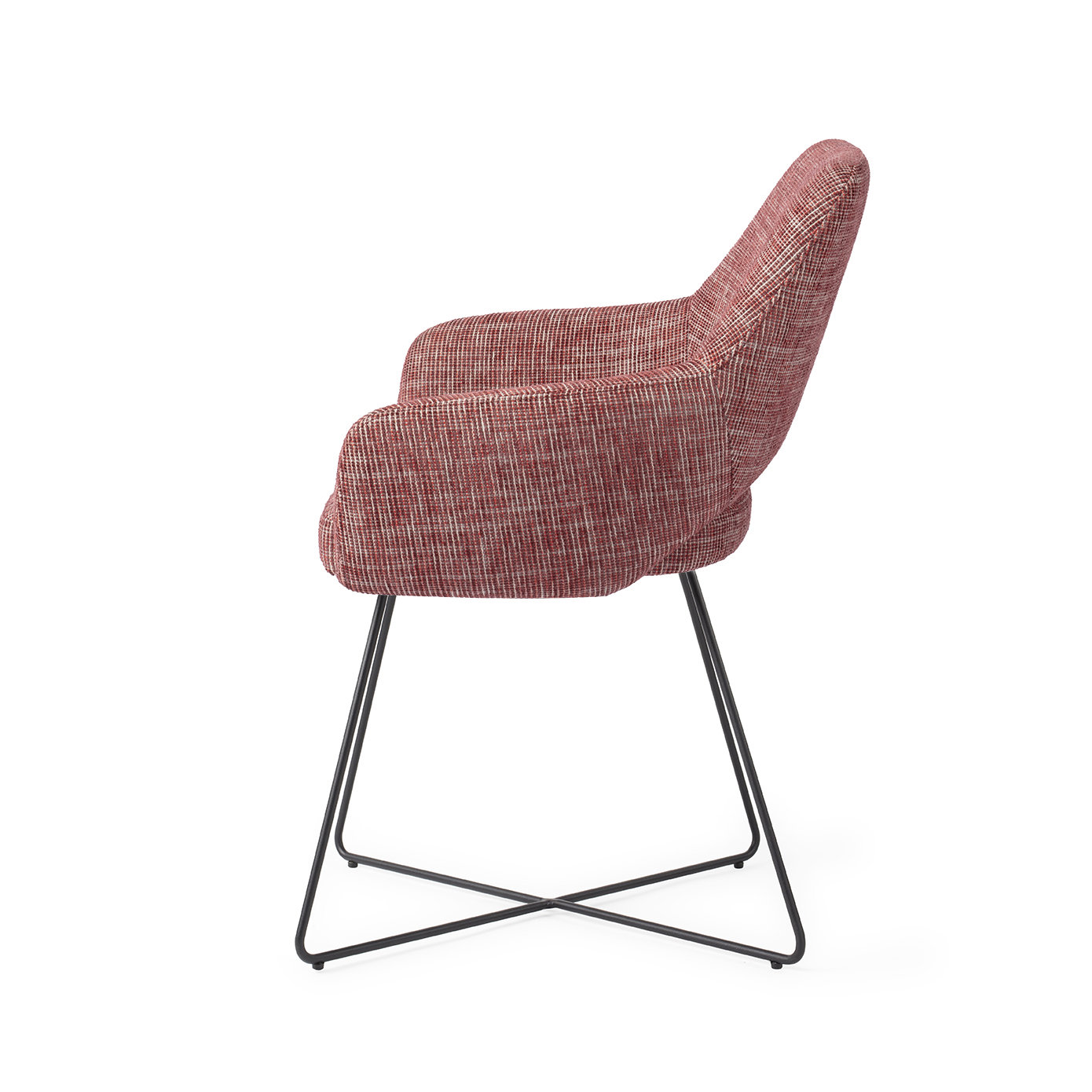 Jesper Home Esszimmerstuhl Yanai Berry Bars Cross Schwarz