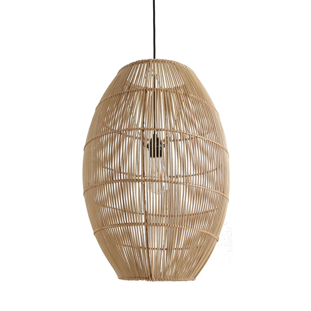 Raw Materials Rattan Pendelleuchte Halo