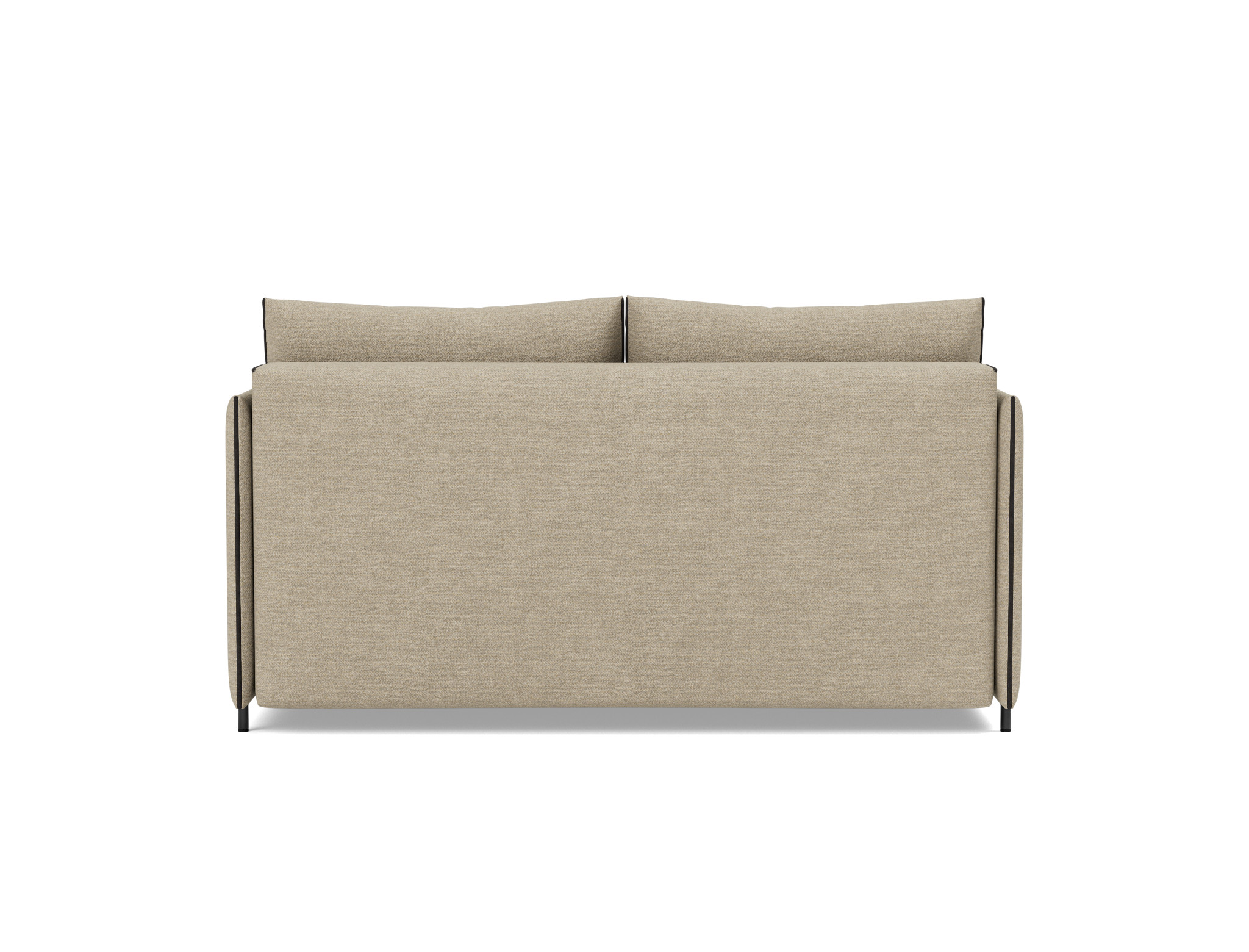 Schlafsofa Luoma Strukturierter Stoff Taura 356-Sand