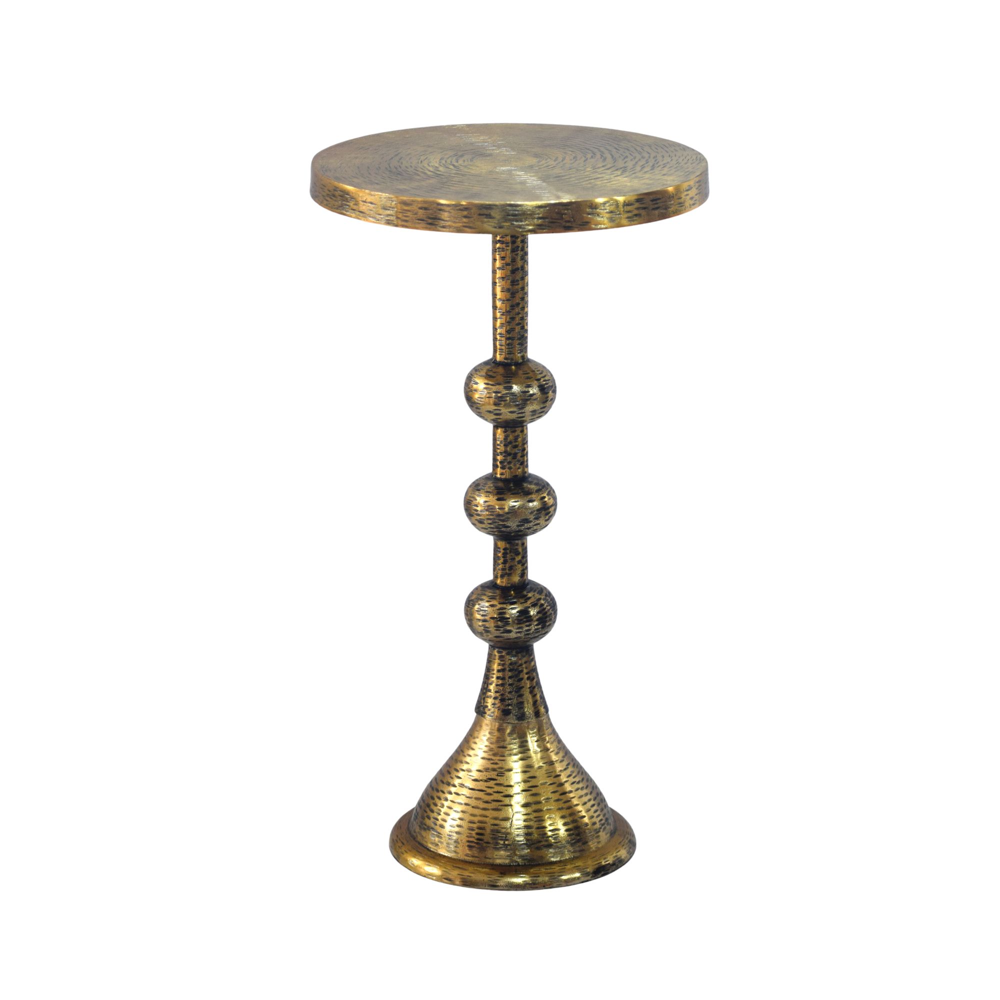 Beistelltisch Kvitsoy Aluminium Gold Ø 30 cm