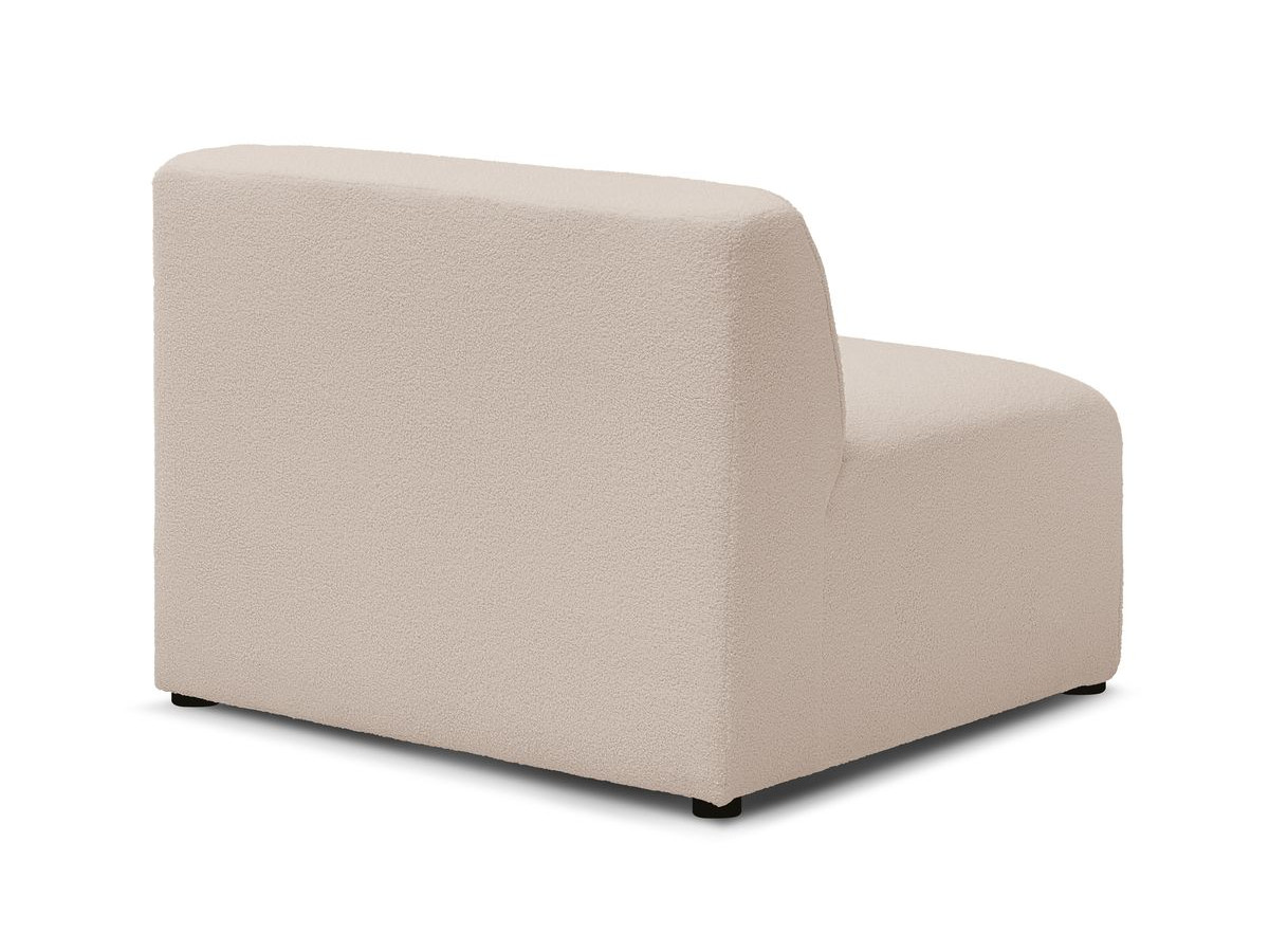 Bobochic Megeve Sofamodul 1-Sitzer Bouclé-Stoff Beige