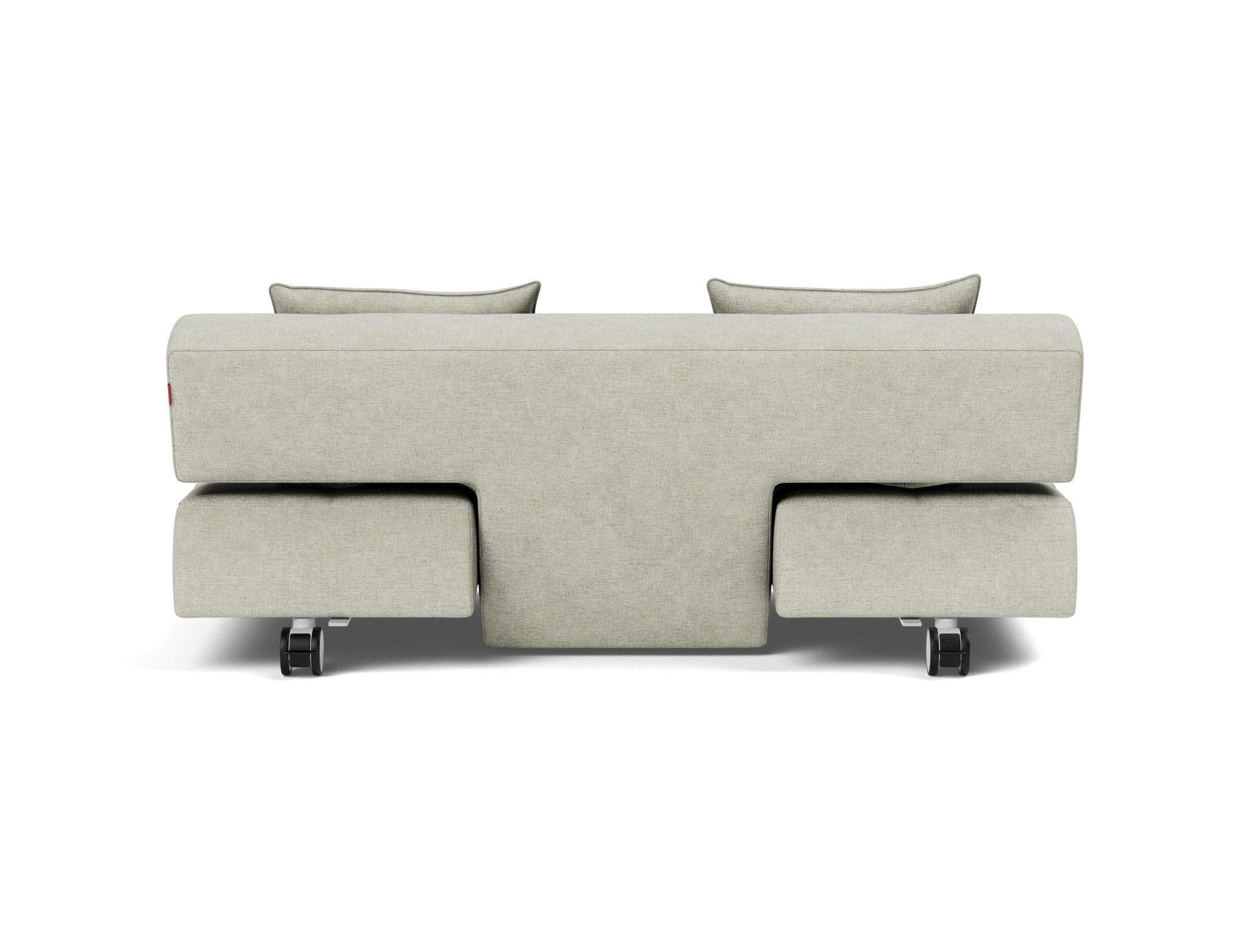 Schlafsofa Long Horn D.E.L. Flachgewebe Avella 280-Sand
