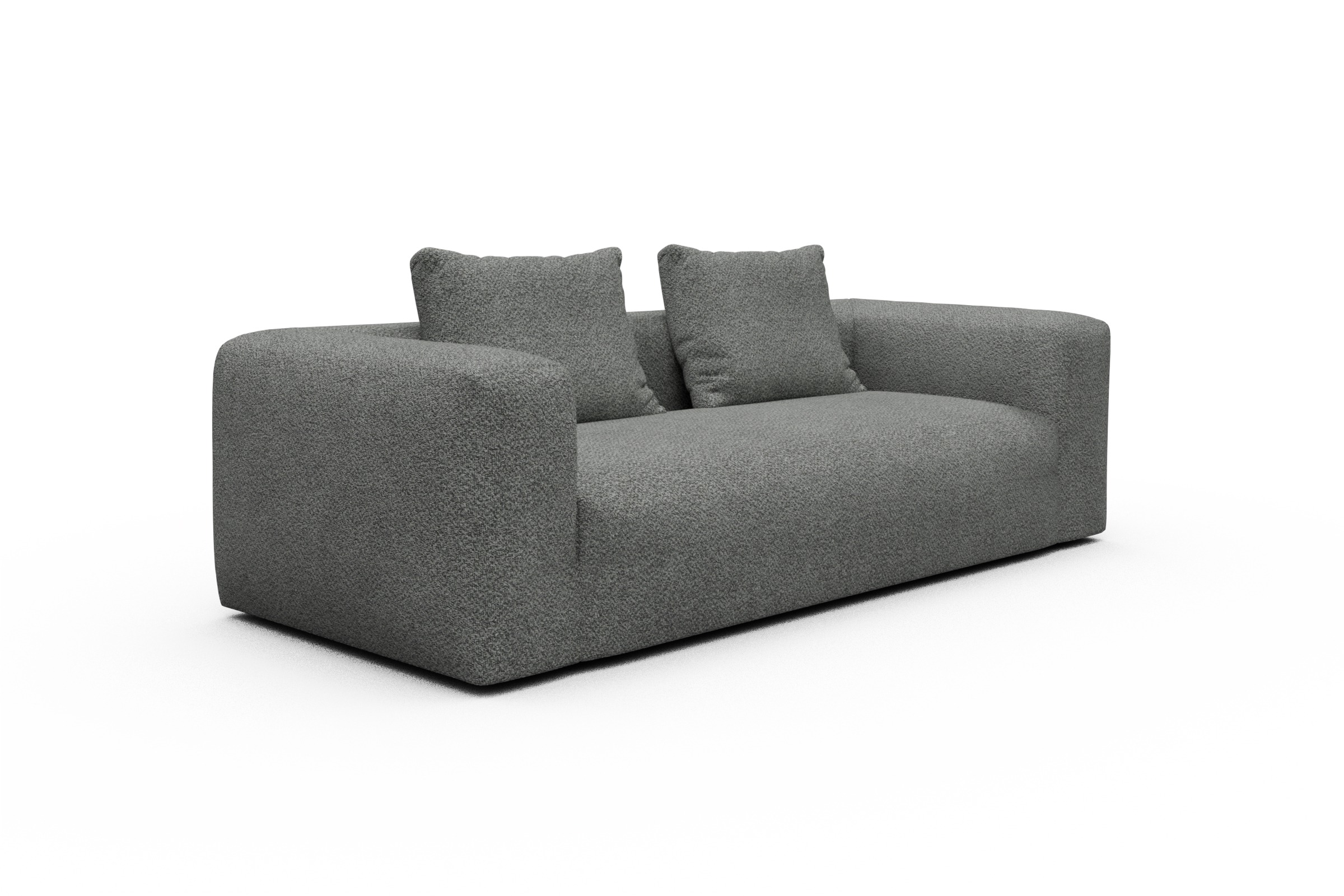 Sofa Fred 3-Sitzer Vanora-Warm-Grey