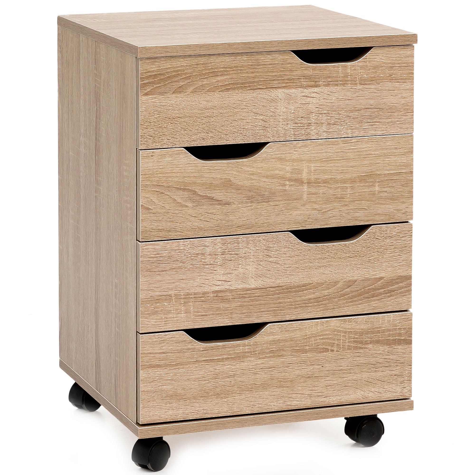 Rollcontainer Lystrup Braun 40 × 40 × 60 cm