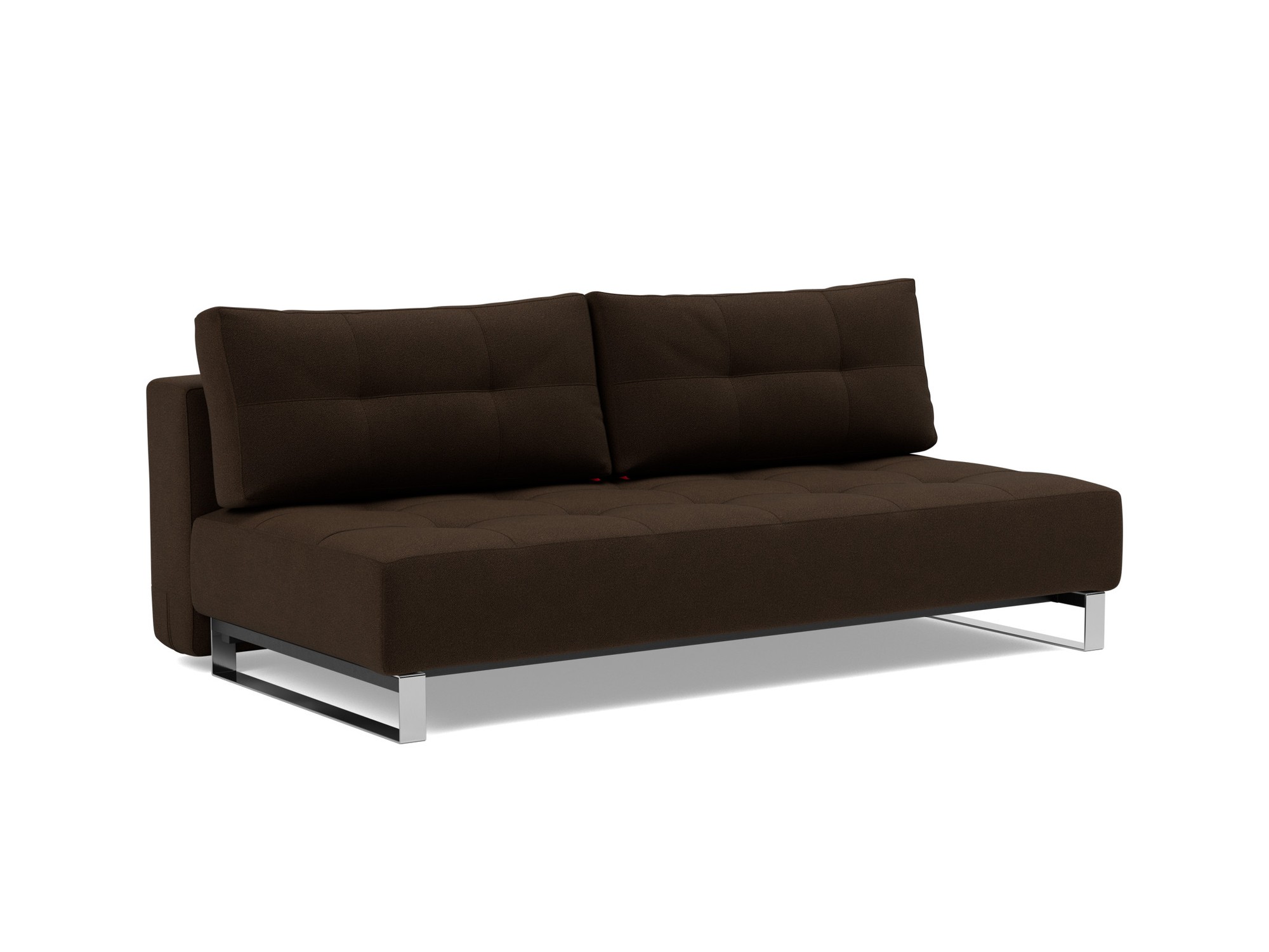 Schlafsofa Supremax D.E.L. Strukturierter Stoff Taura 358-Chocco