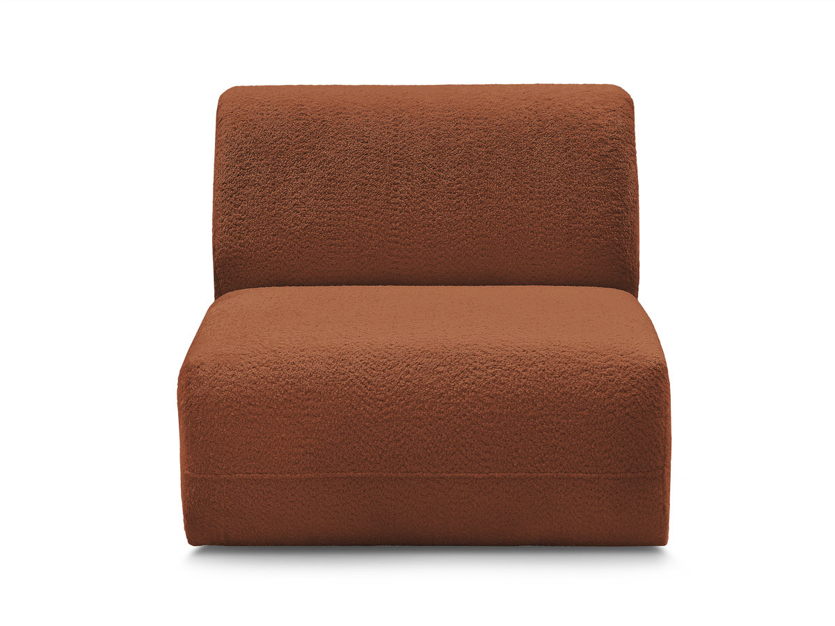 Bobochic Anda Sofamodul 1-Sitzer 84 × 103 cm Chenille Orange
