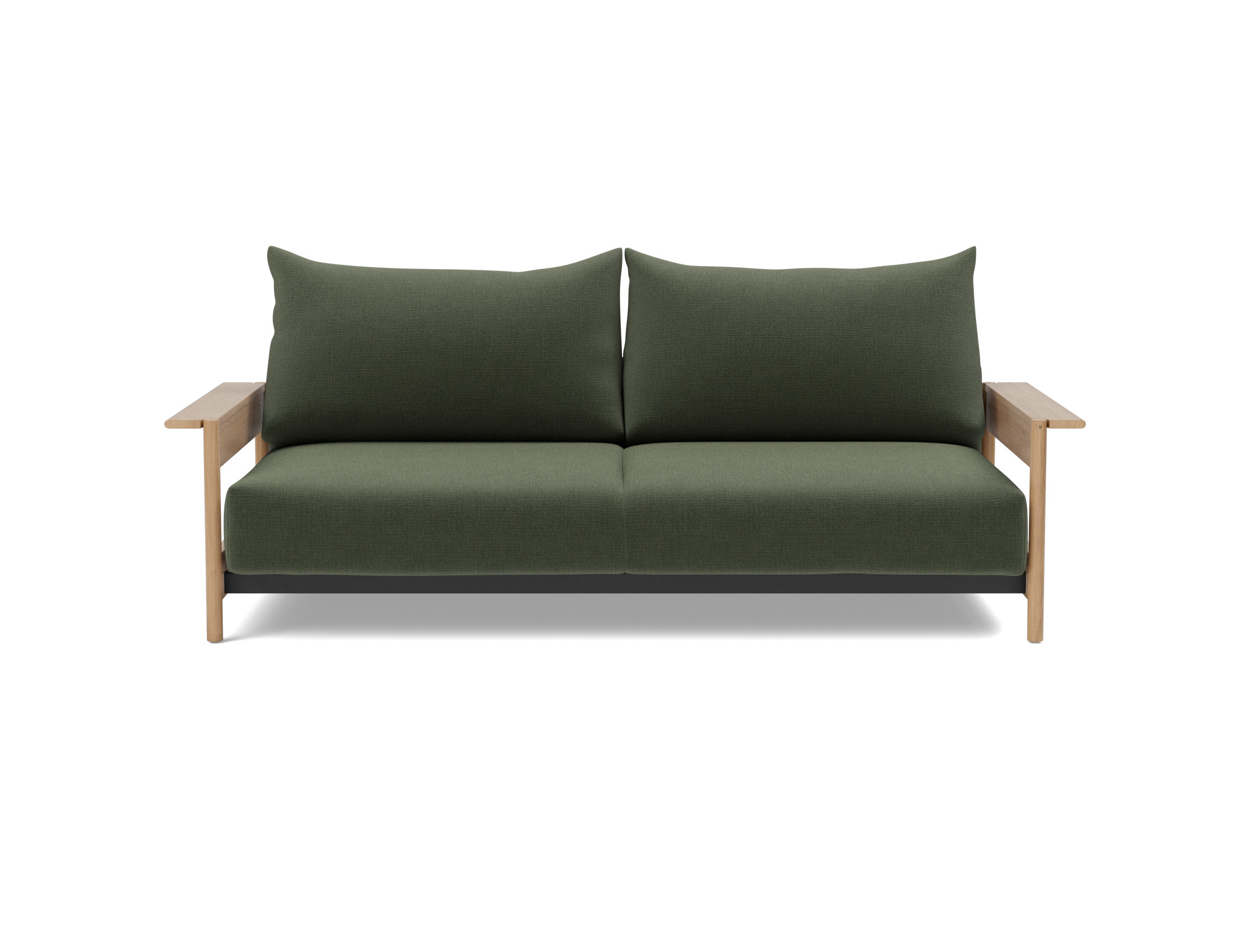 Schlafsofa Malloy Wood Chenille Esina 413-Olive-Green
