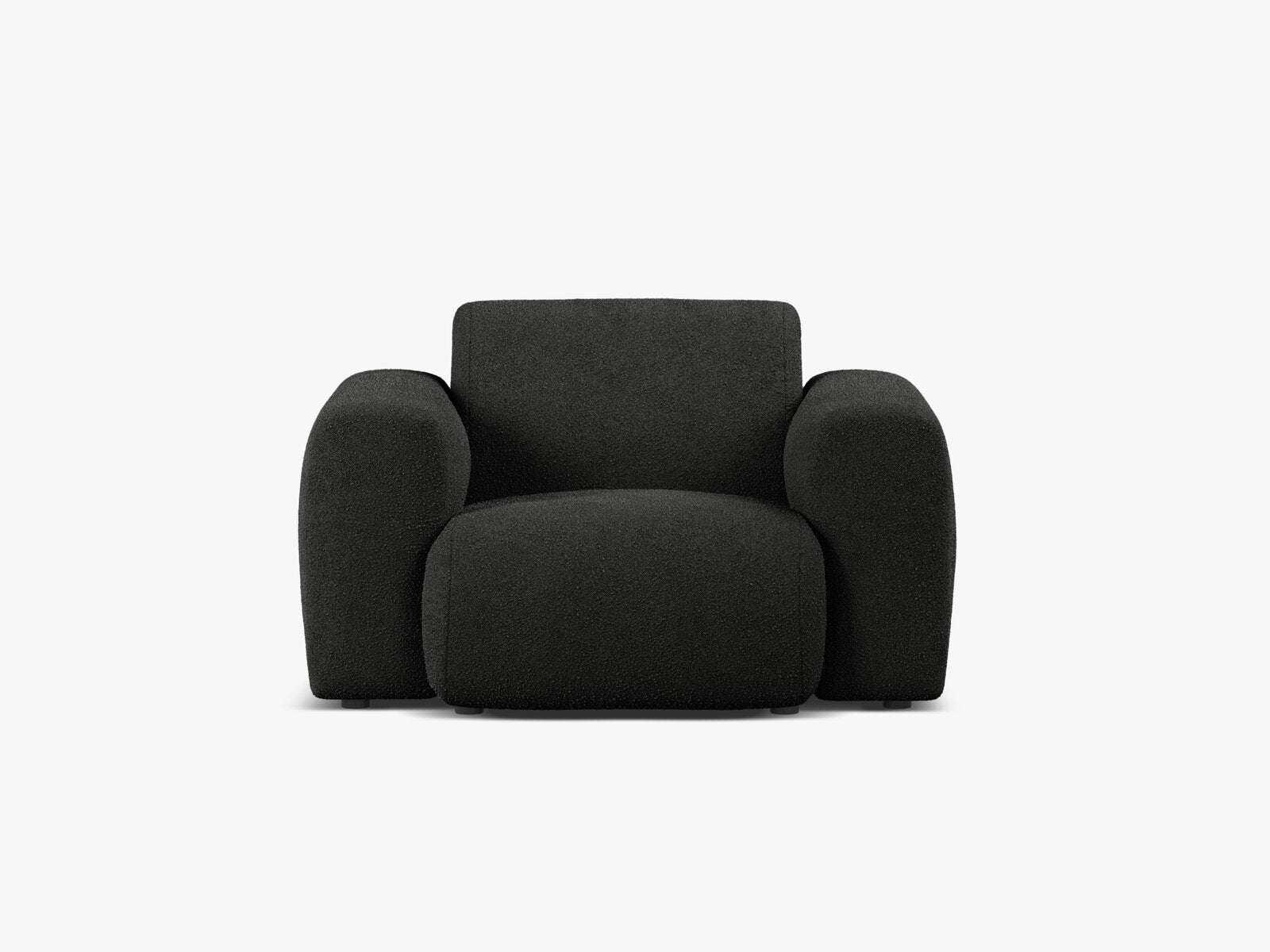 Micadoni Sessel Molino Boucle Baloo Schwarz