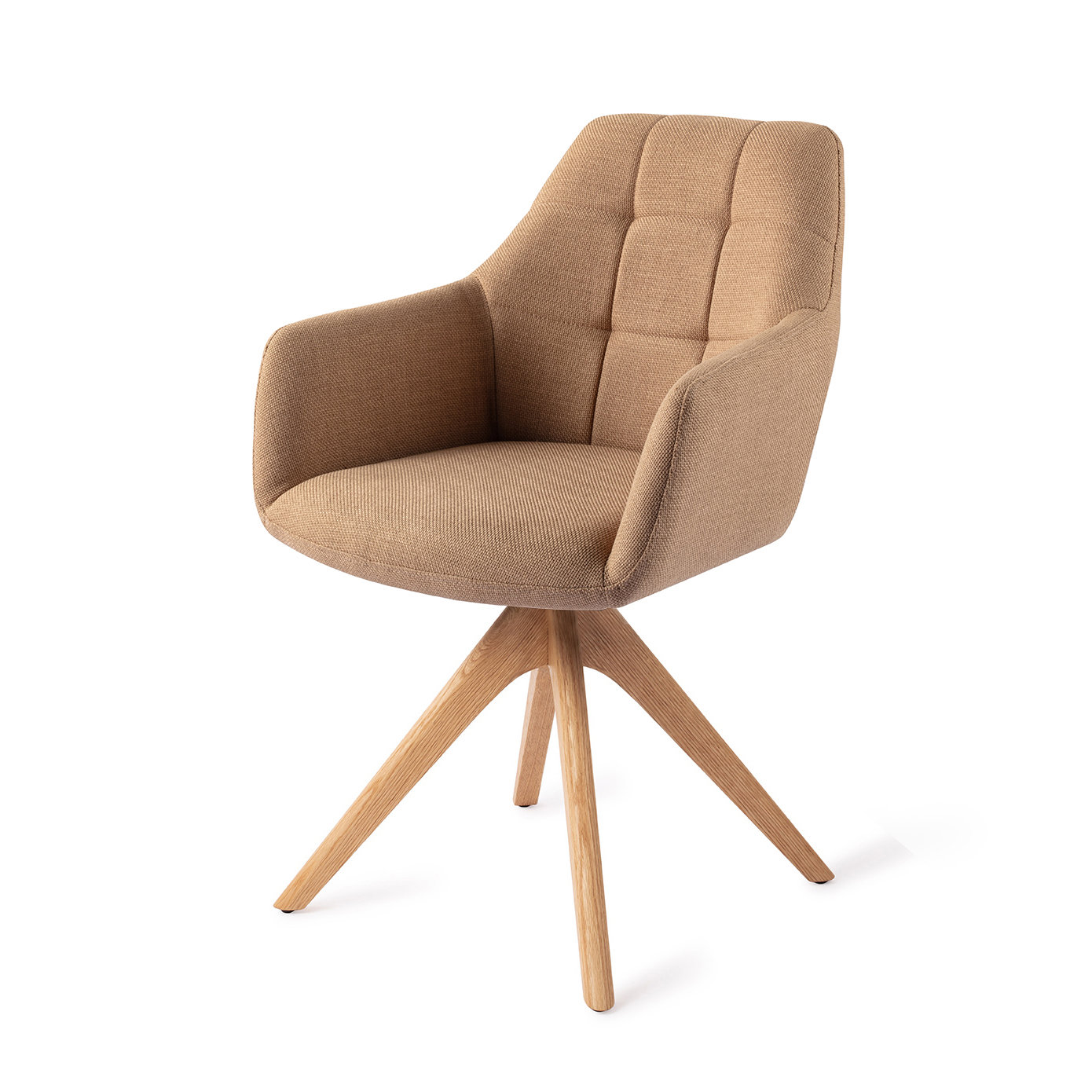 Jesper Home Esszimmerstuhl Noto Toasted Toffee Revolve Eiche Natur