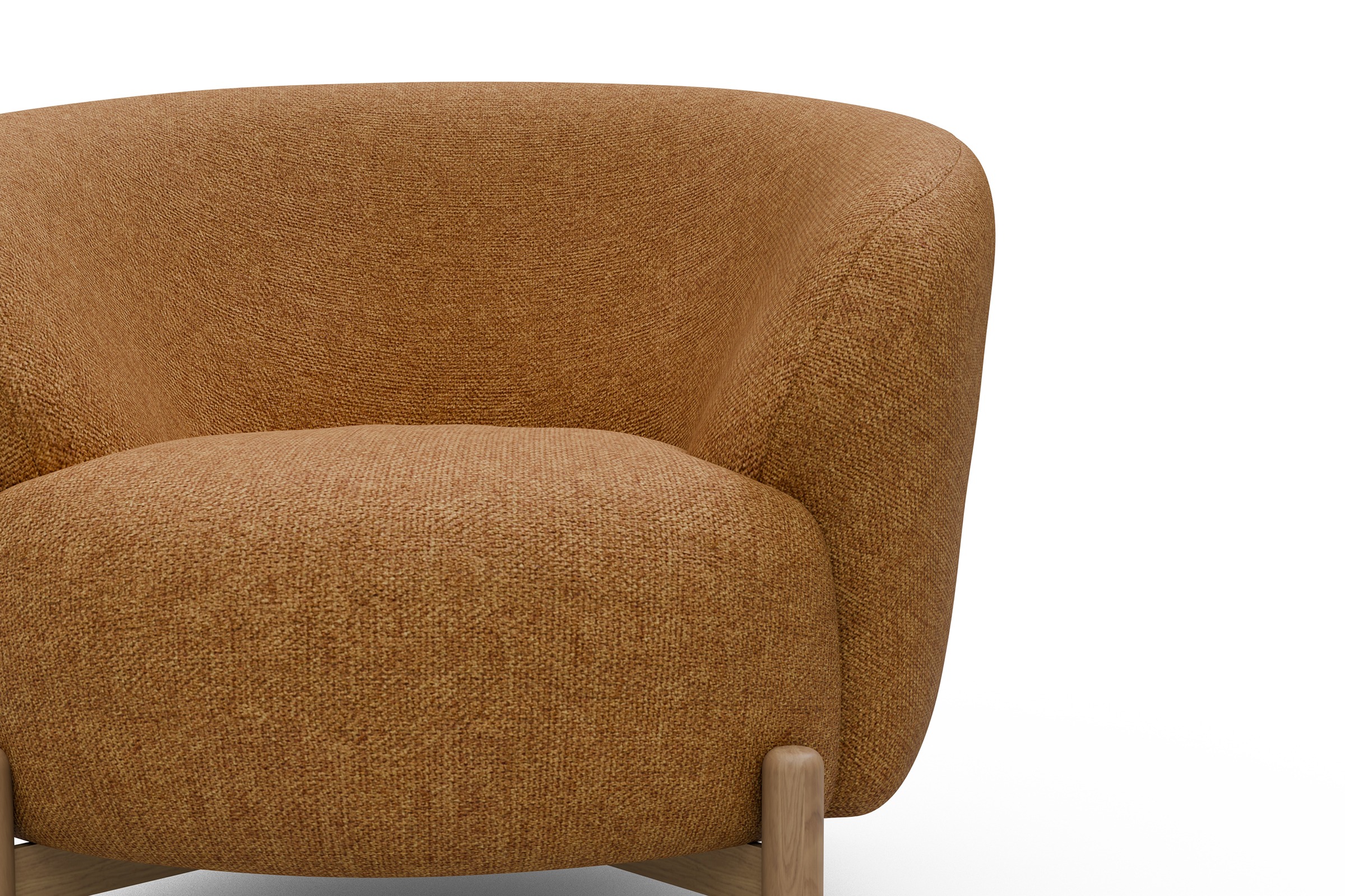 Sessel Ronda Holzbeine Eiche Natur Sama-Cur