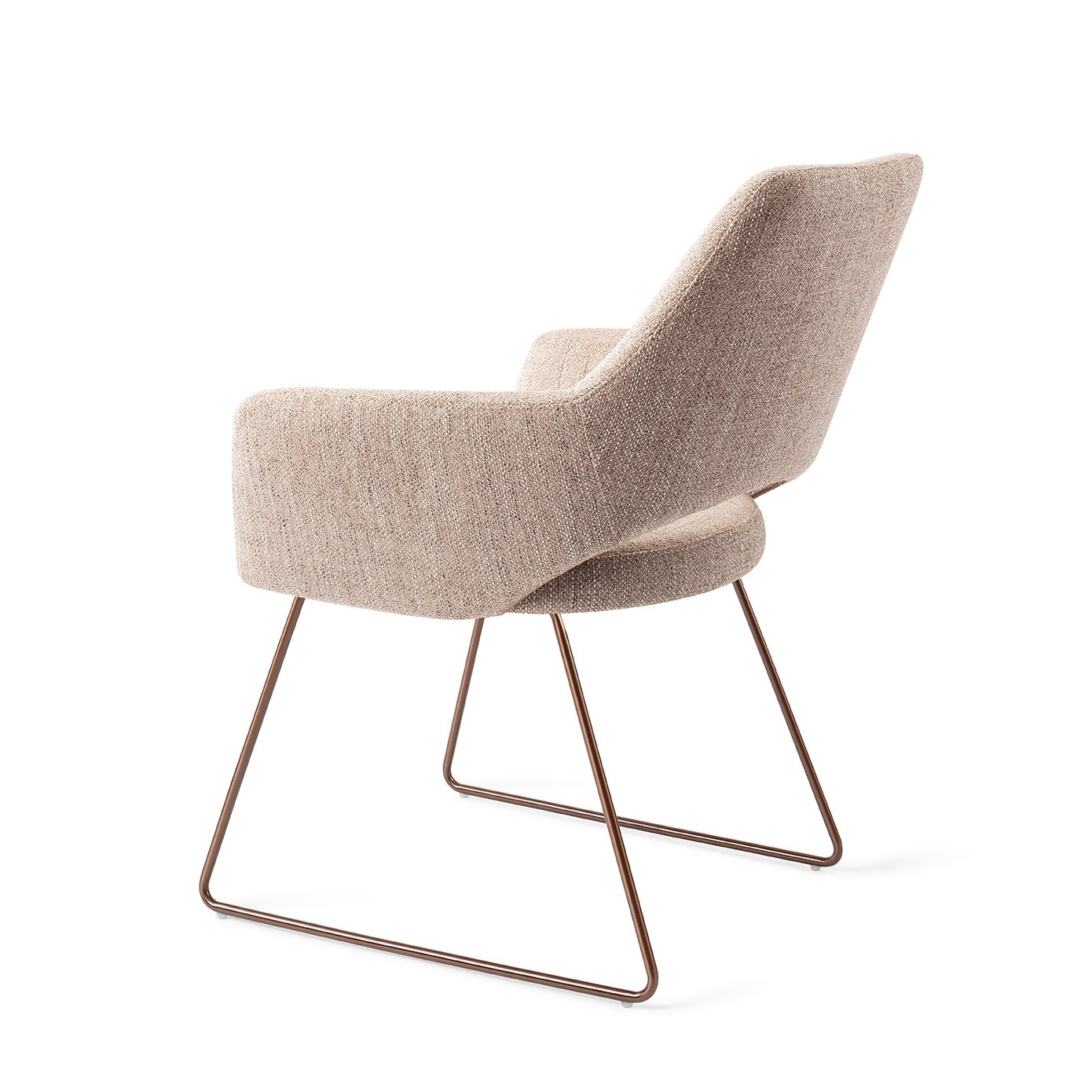 Jesper Home Esszimmerstuhl Yanai Biscuit-Beach Slide Rosa