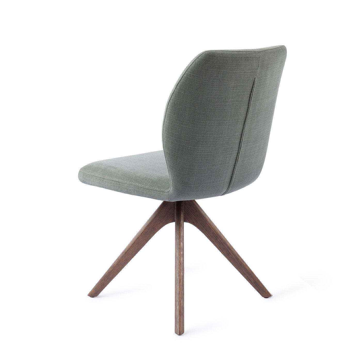 Jesper Home Esszimmerstuhl Ikata Breezy Blue Revolve Eiche Walnuss