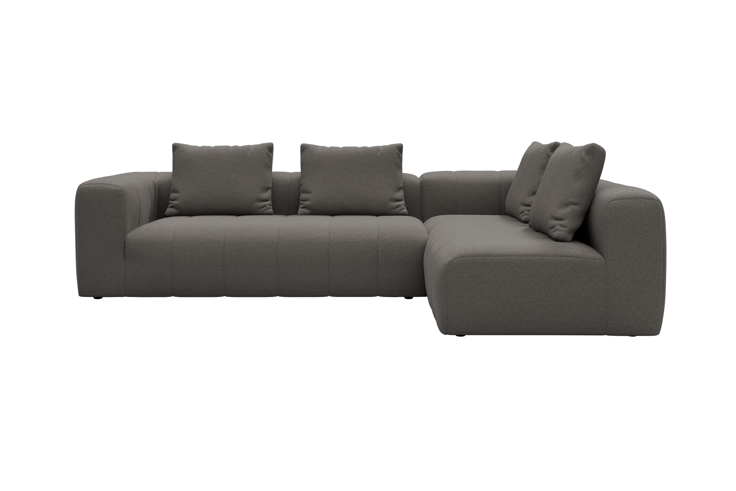 Hugo 2x 2,5-Sitzer Armlehne links Satya-Taupe moebelfaktor