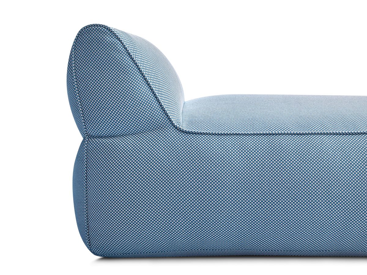 Bobochic Riviera Méridienne-Modul Melange-Stoff Dunkelblau